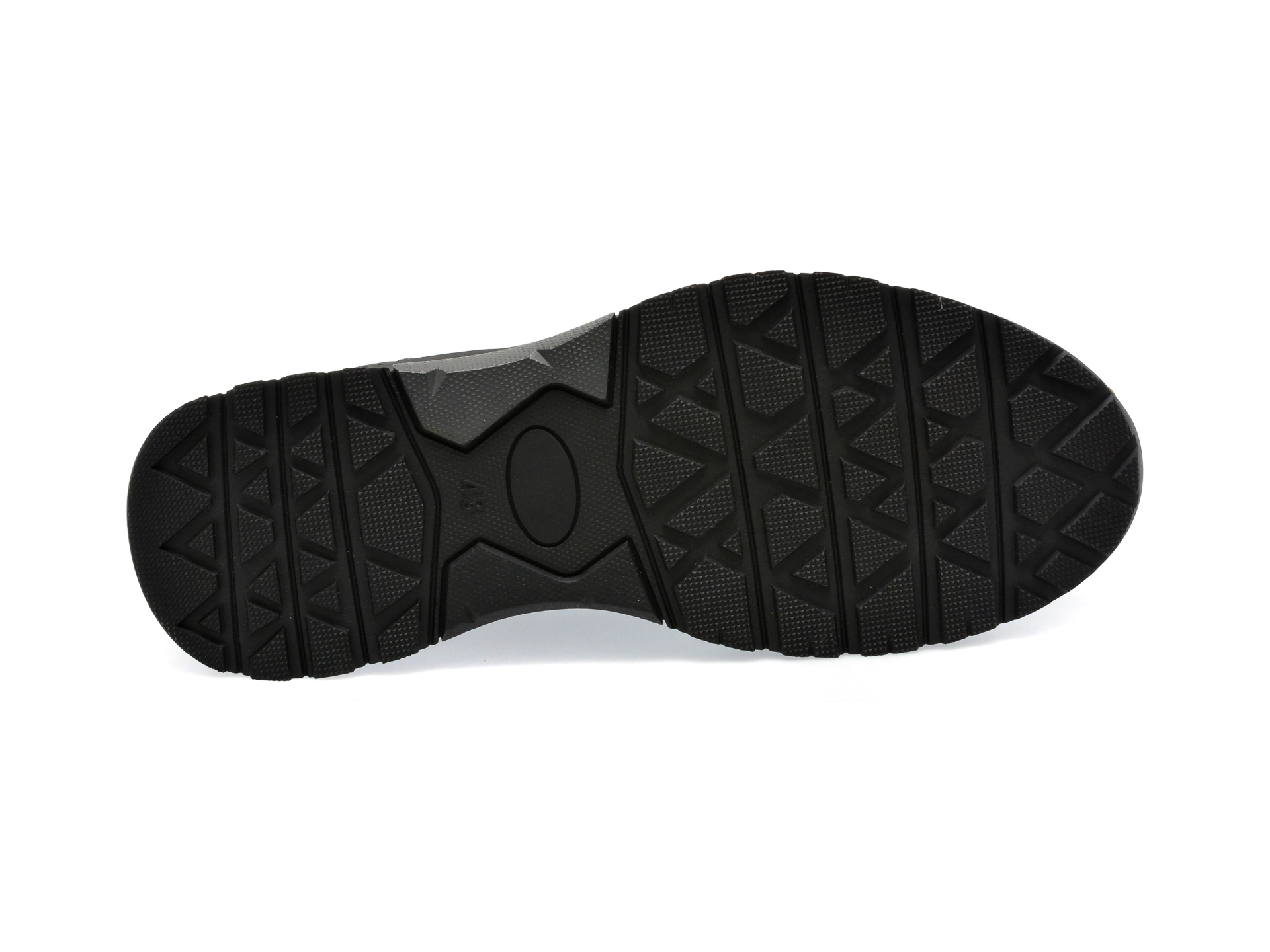 Pantofi GRYXX gri, M7060, din piele intoarsa