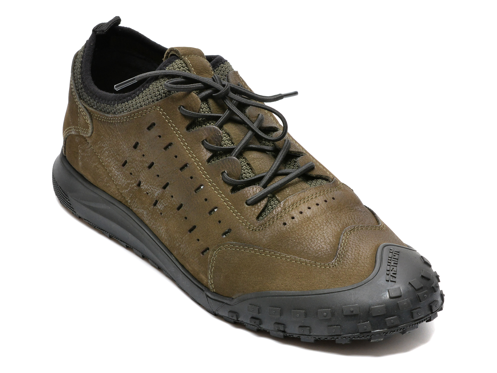 Pantofi GRYXX kaki, 15347, din piele intoarsa /barbati/pantofi