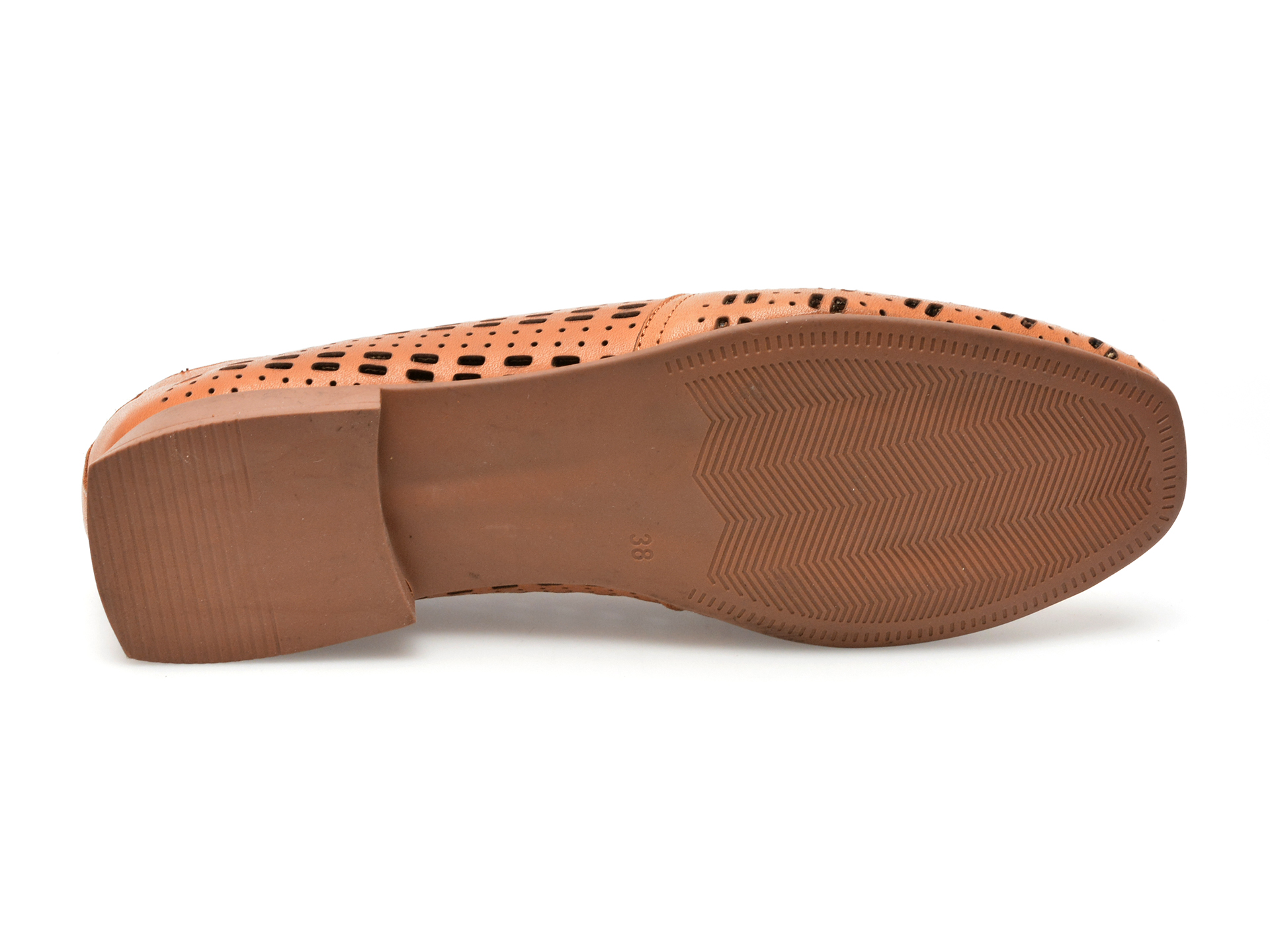 Pantofi GRYXX maro, 10803, din piele naturala