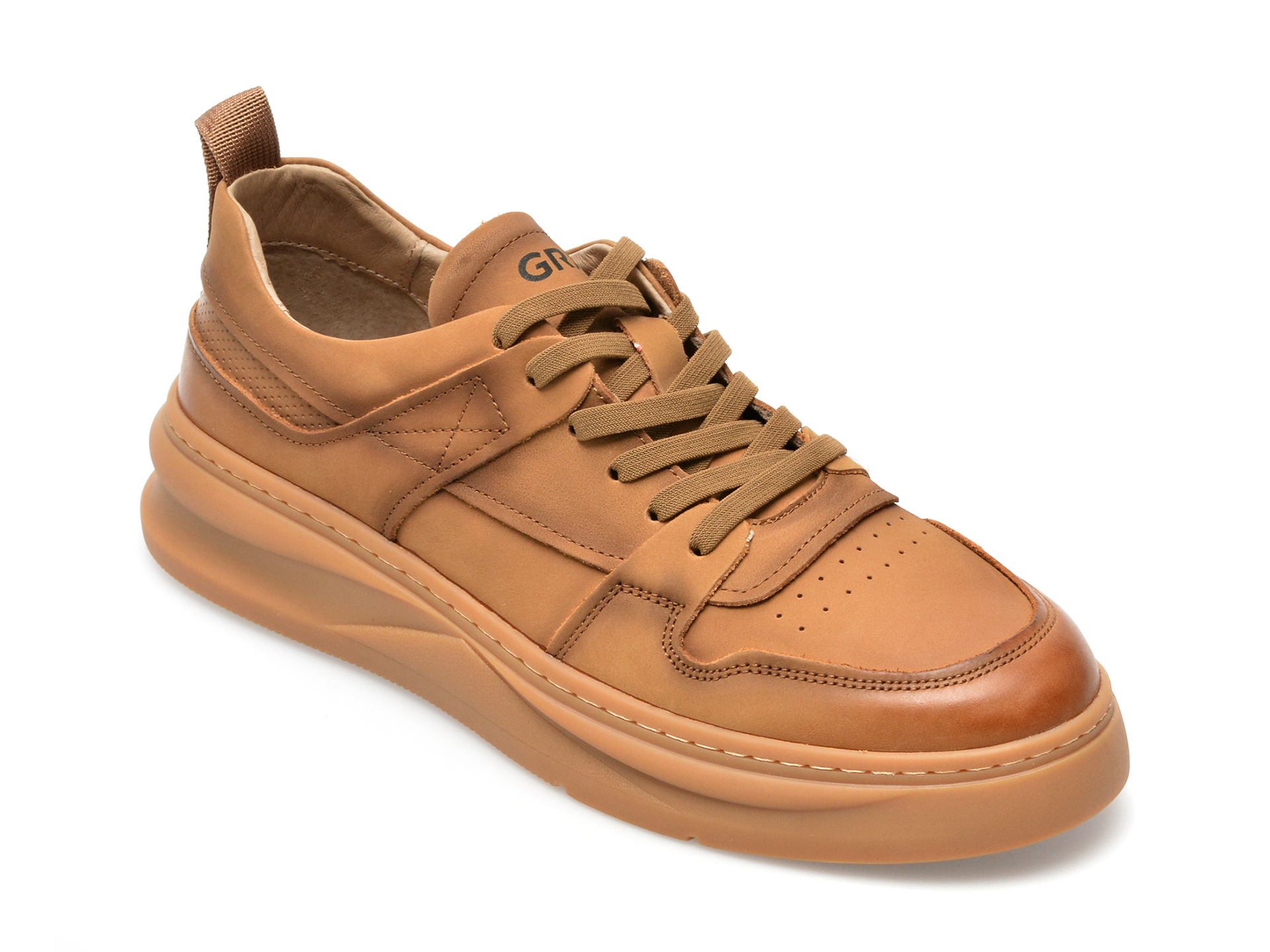 Pantofi GRYXX maro, J220021, din nabuc /barbati/pantofi