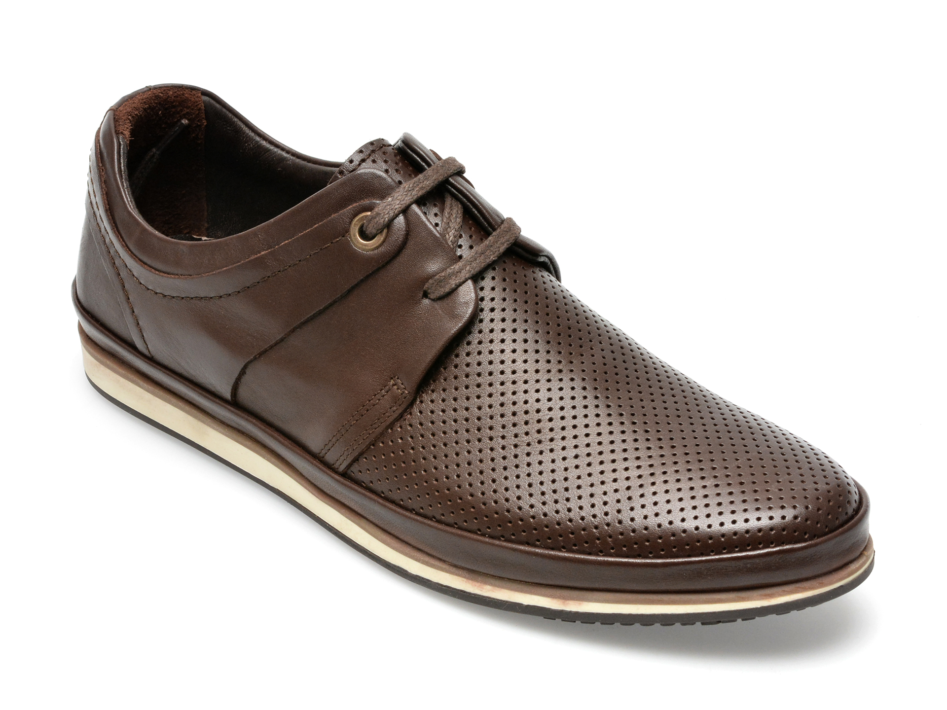 Pantofi GRYXX maro, M2659, din piele naturala /barbati/pantofi imagine noua