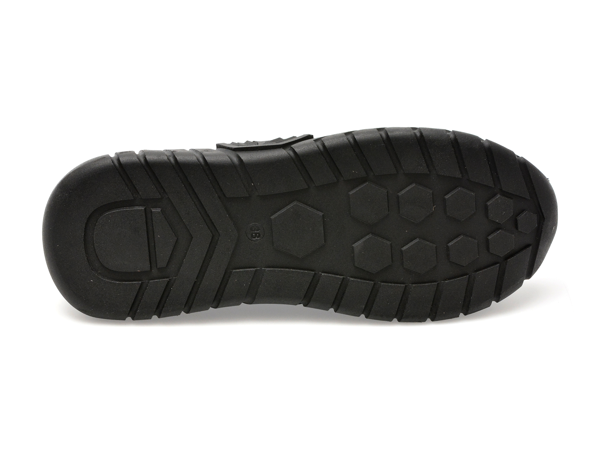 Pantofi GRYXX negri, 006SUT2, din piele naturala