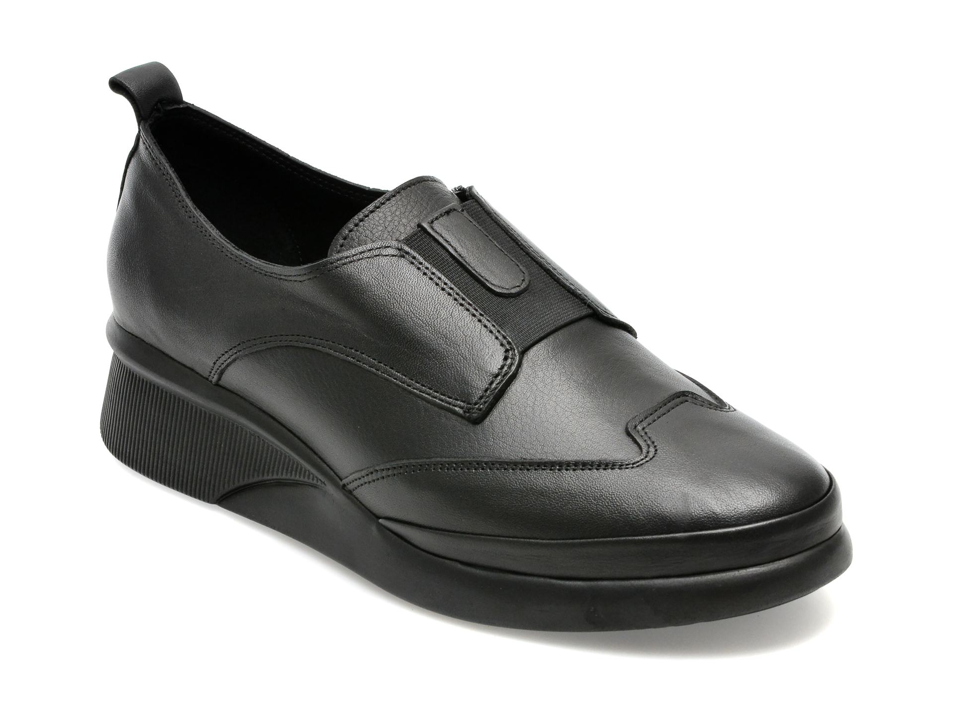 Pantofi GRYXX negri, 12060, din piele naturala