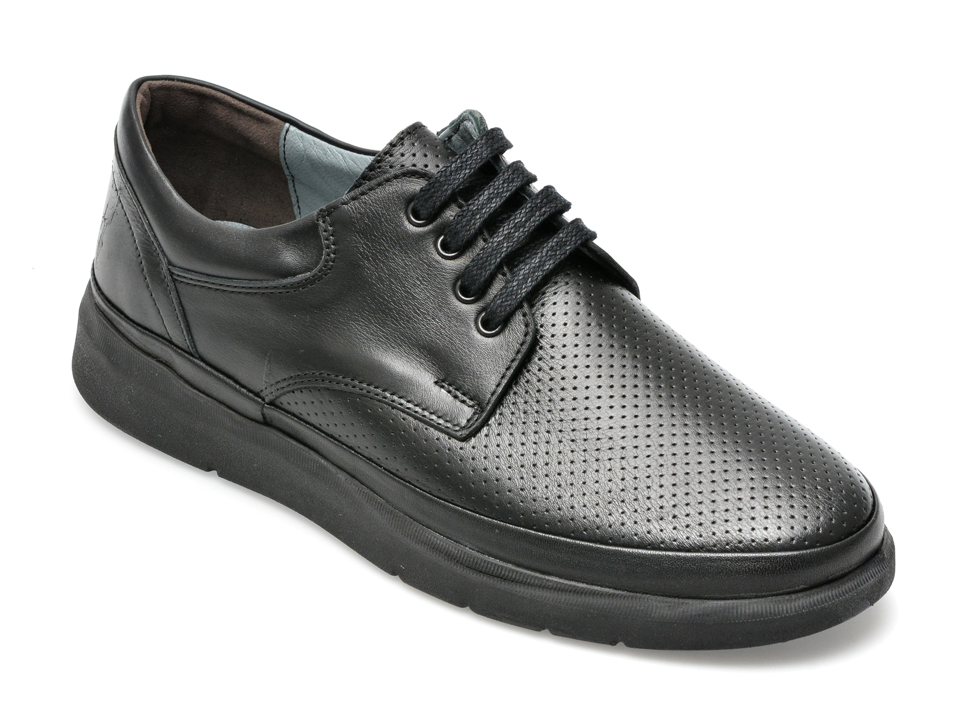 Pantofi GRYXX negri, 122020, din piele naturala /barbati/pantofi imagine noua