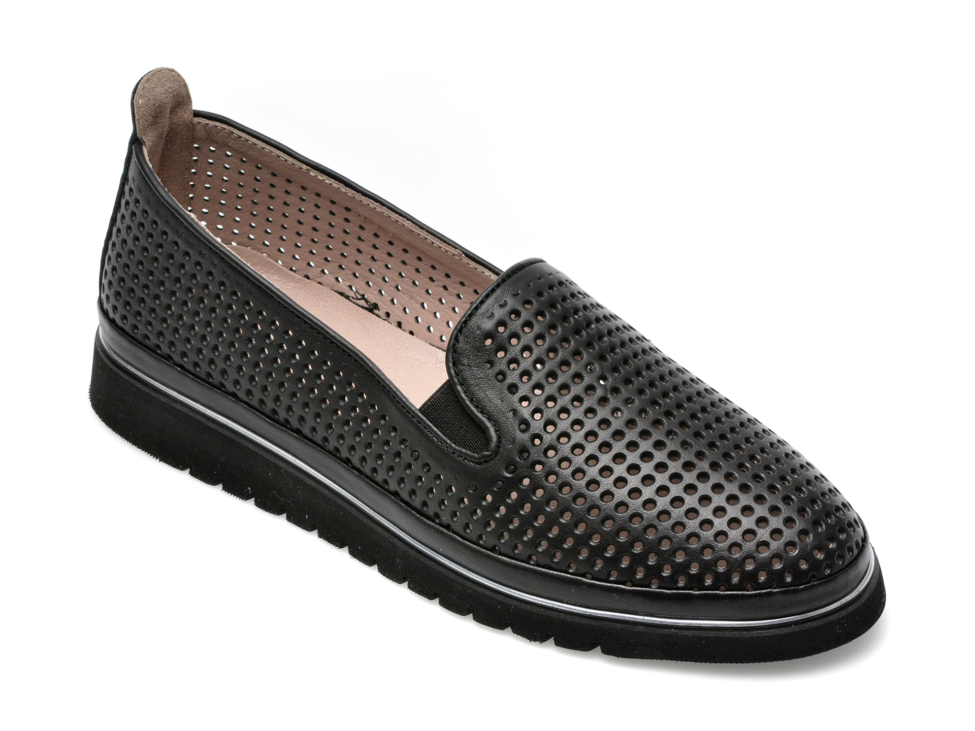 Pantofi GRYXX negri, 1460130, din piele naturala /femei/pantofi