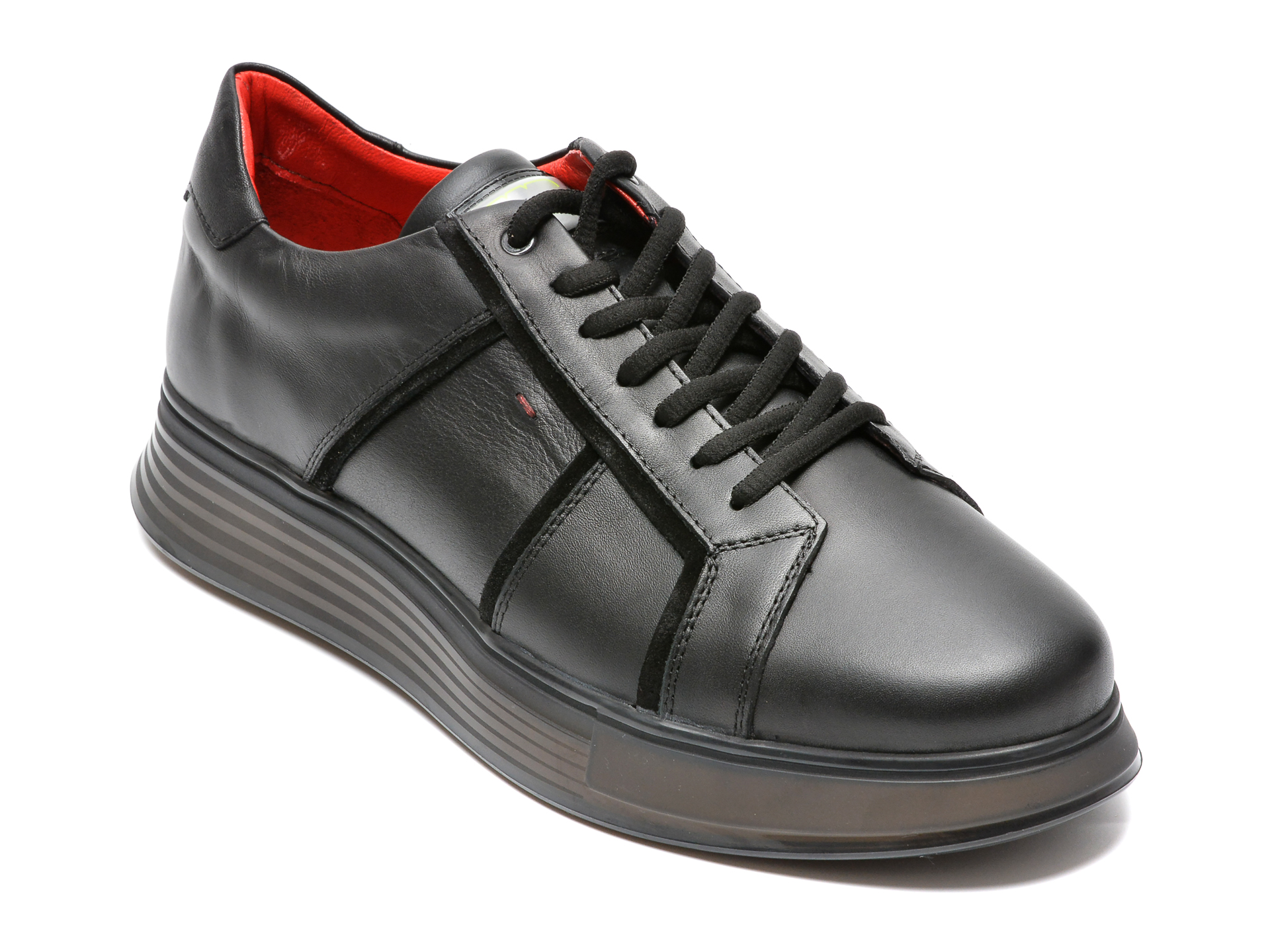 Pantofi GRYXX negri, 15121, din piele naturala 2023 ❤️ Pret Super Black Friday otter.ro imagine noua 2022