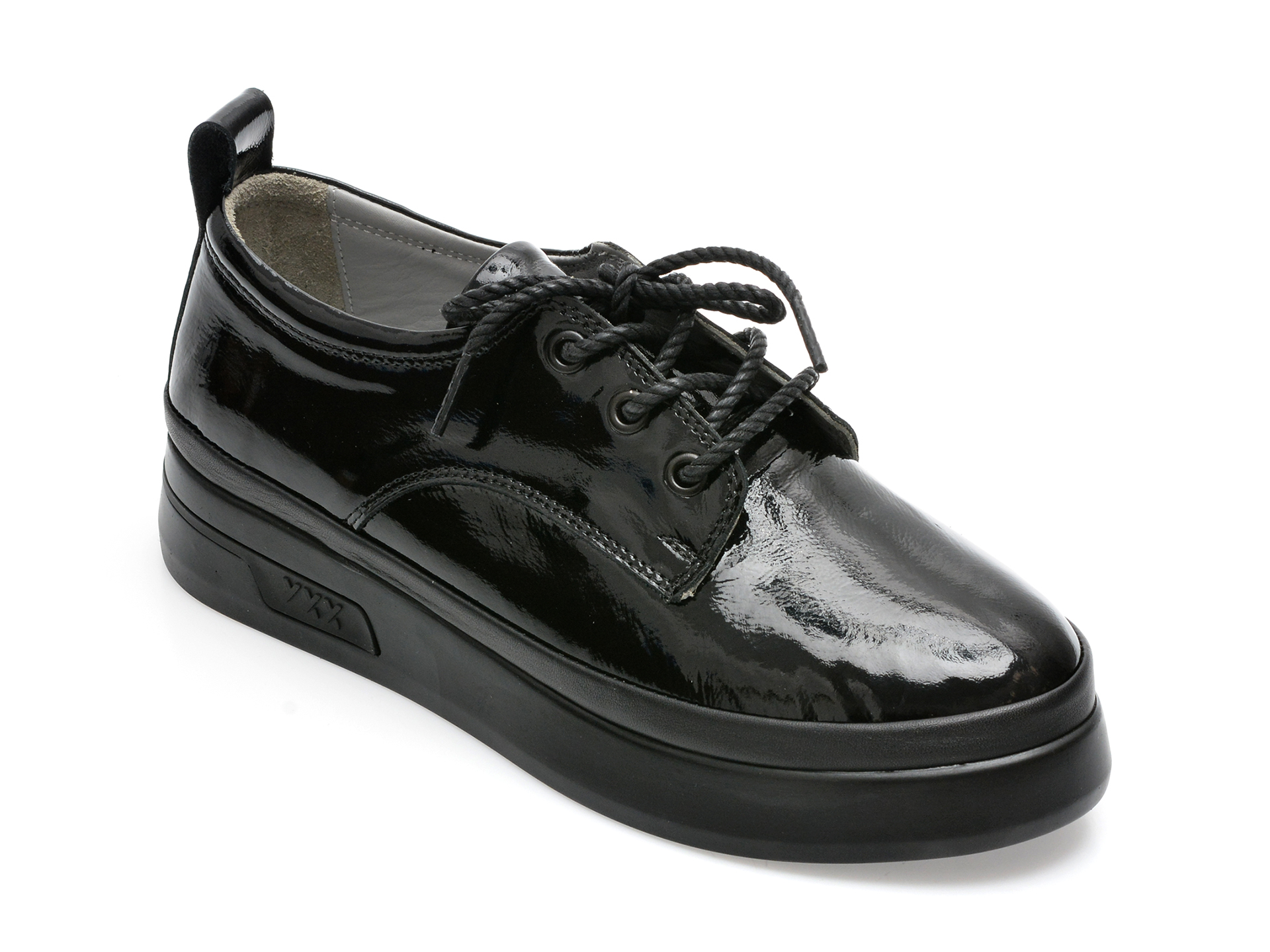 Pantofi GRYXX negri, 2137812, din piele naturala lacuita /femei/pantofi