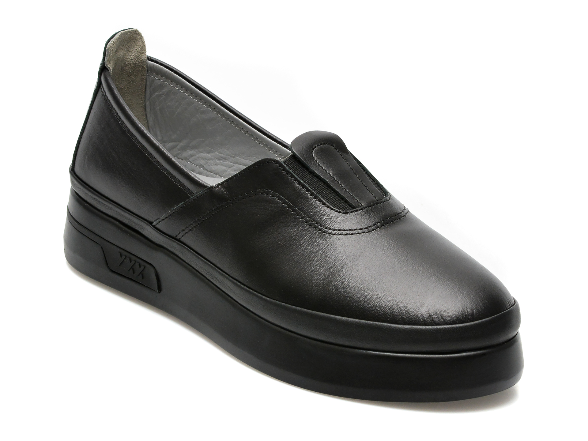 Pantofi GRYXX negri, 213870, din piele naturala