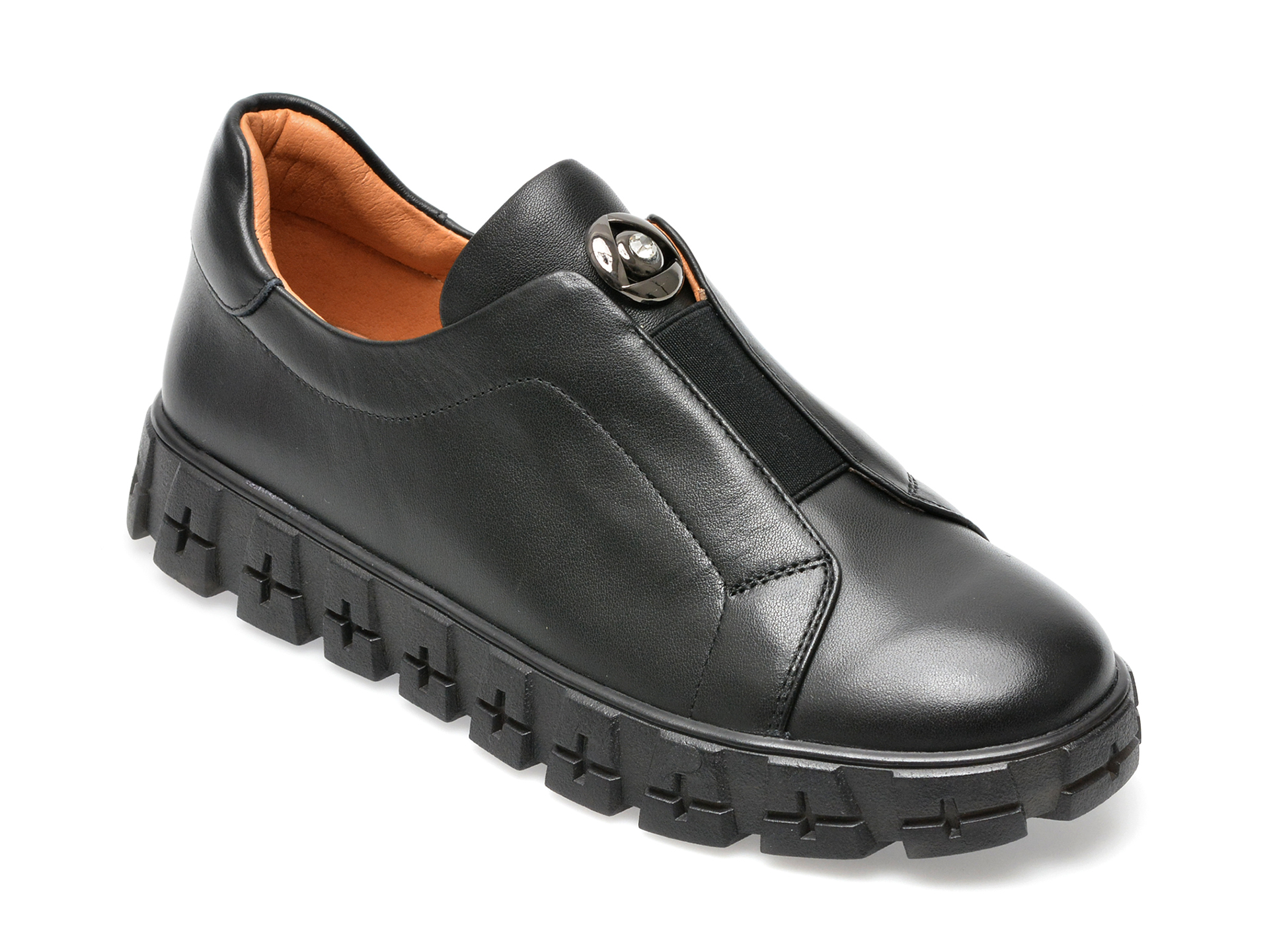 Pantofi GRYXX negri, 216049, din piele naturala /femei/pantofi imagine super redus 2022