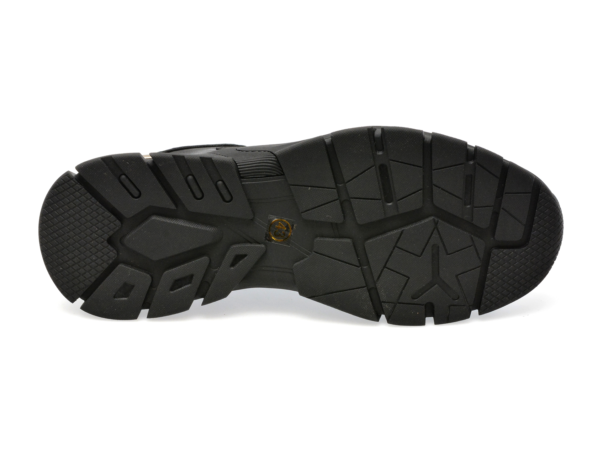 Pantofi GRYXX negri, 2323, din piele naturala