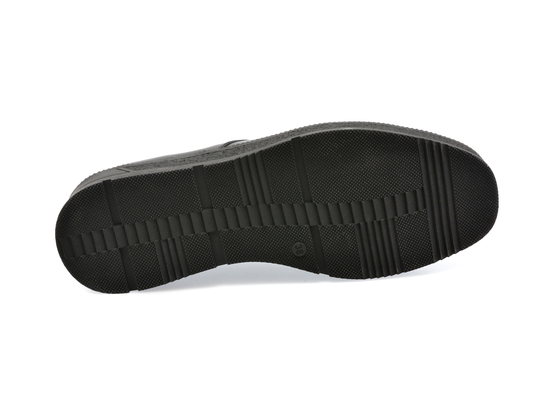 Pantofi GRYXX negri, 23913, din piele naturala