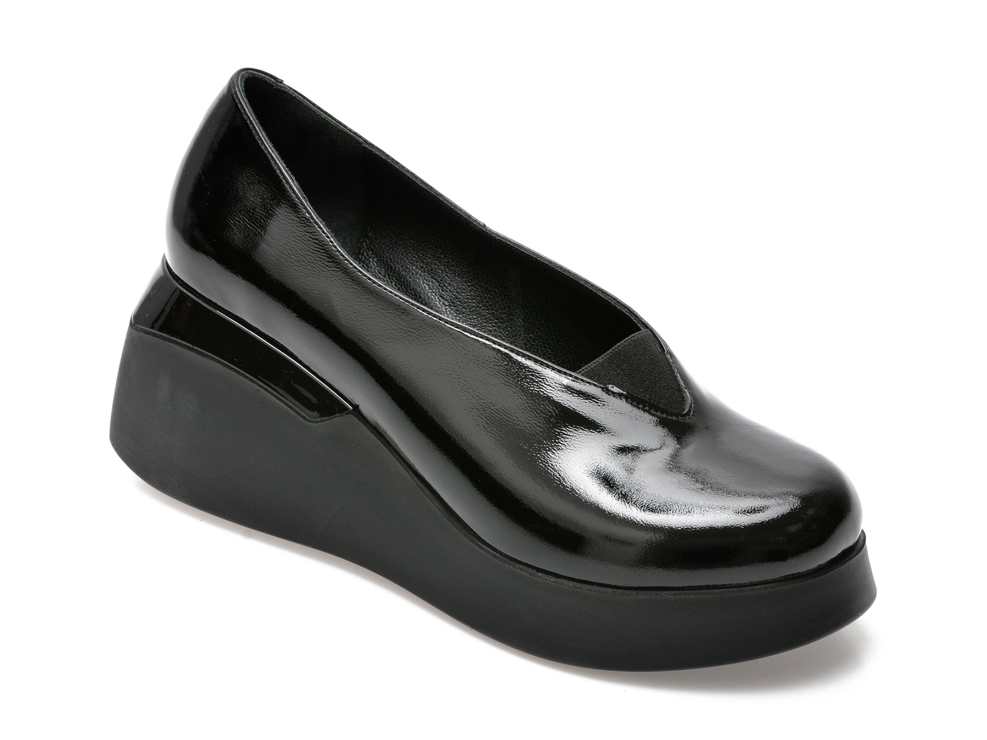 Pantofi GRYXX negri, 2541417, din piele naturala lacuita femei 2023-02-03