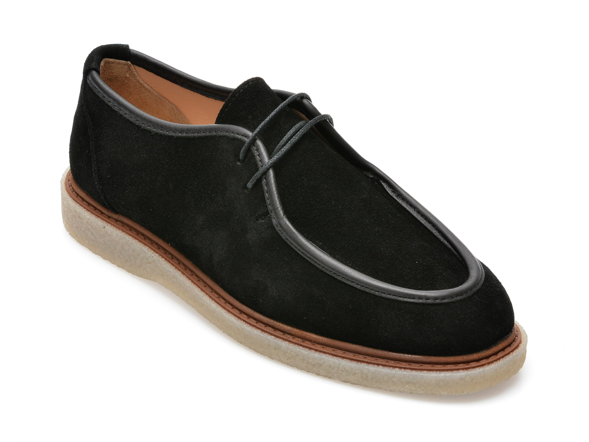 Pantofi GRYXX negri, 2748775, din piele intoarsa imagine reduceri black friday 2021 /femei/pantofi