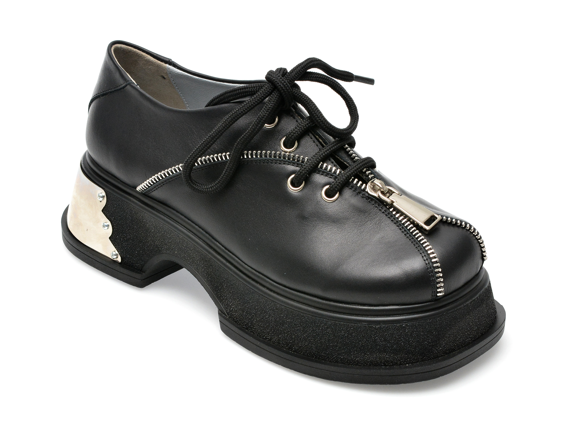 Pantofi GRYXX negri, 2911560, din piele naturala