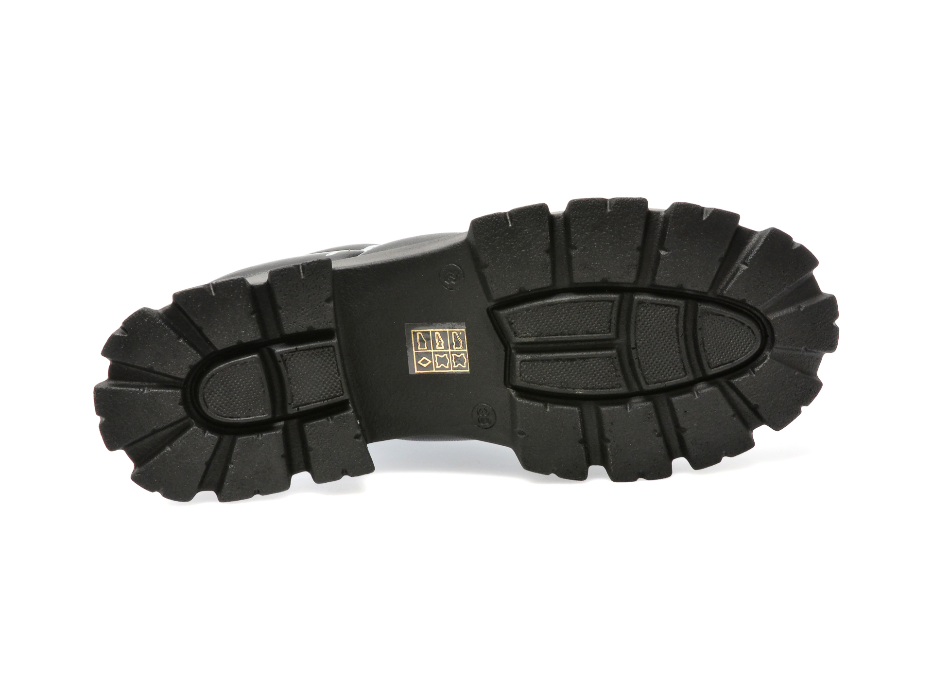 Pantofi GRYXX negri, 313714, din piele naturala