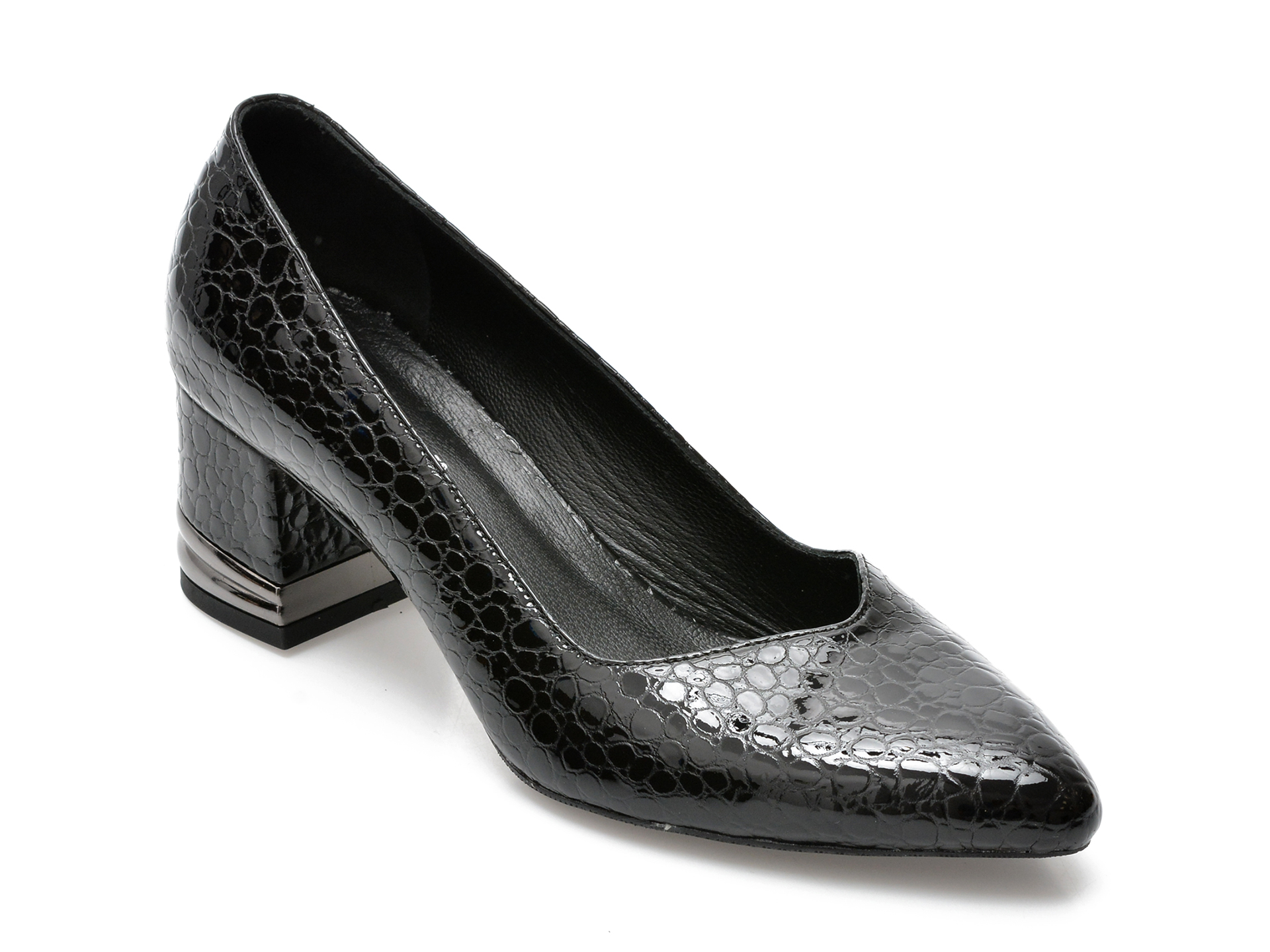 Pantofi GRYXX negri, 367458, din piele naturala lacuita /femei/pantofi imagine noua