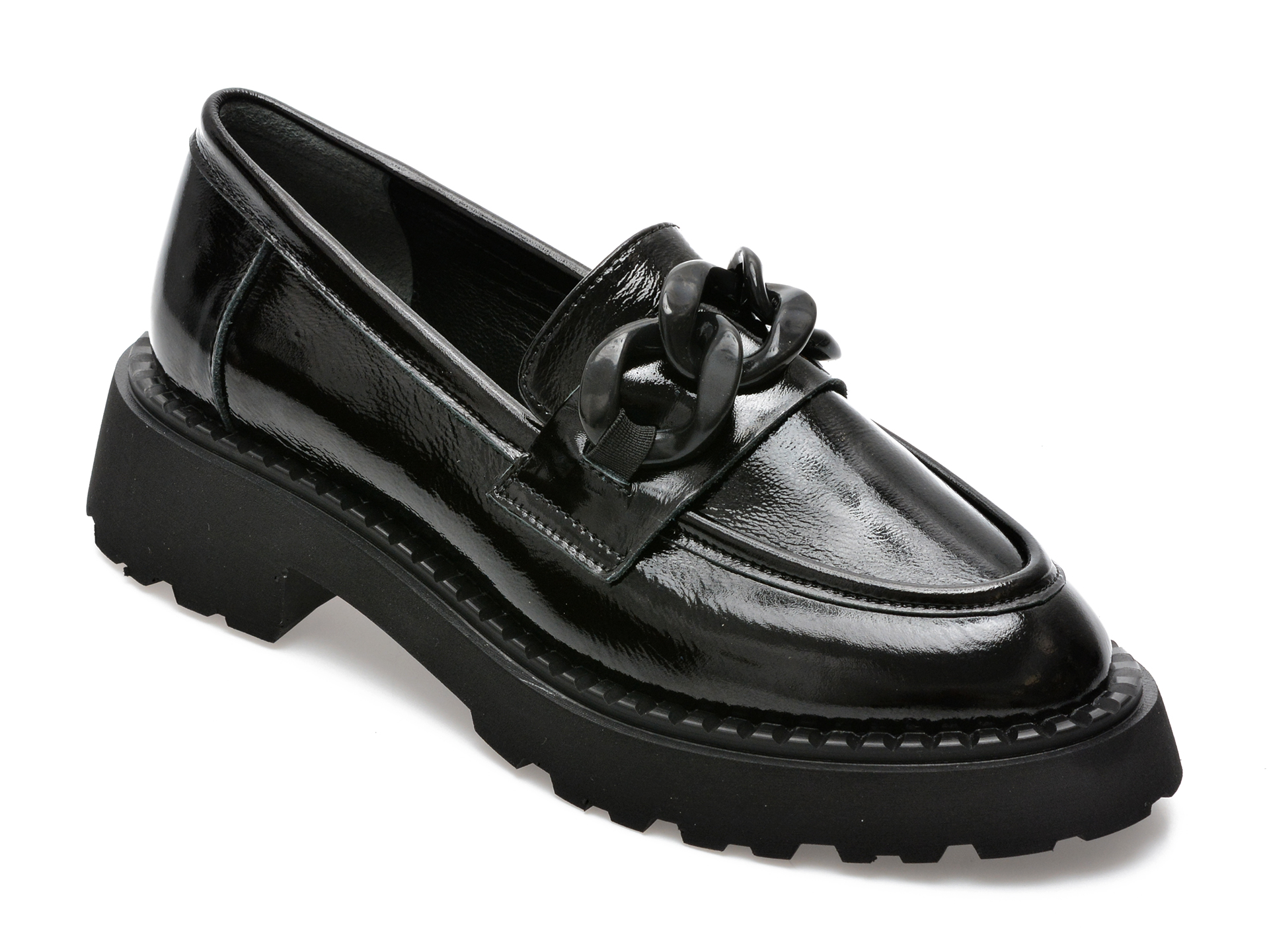 Pantofi GRYXX negri, 394435, din piele naturala lacuita /femei/pantofi