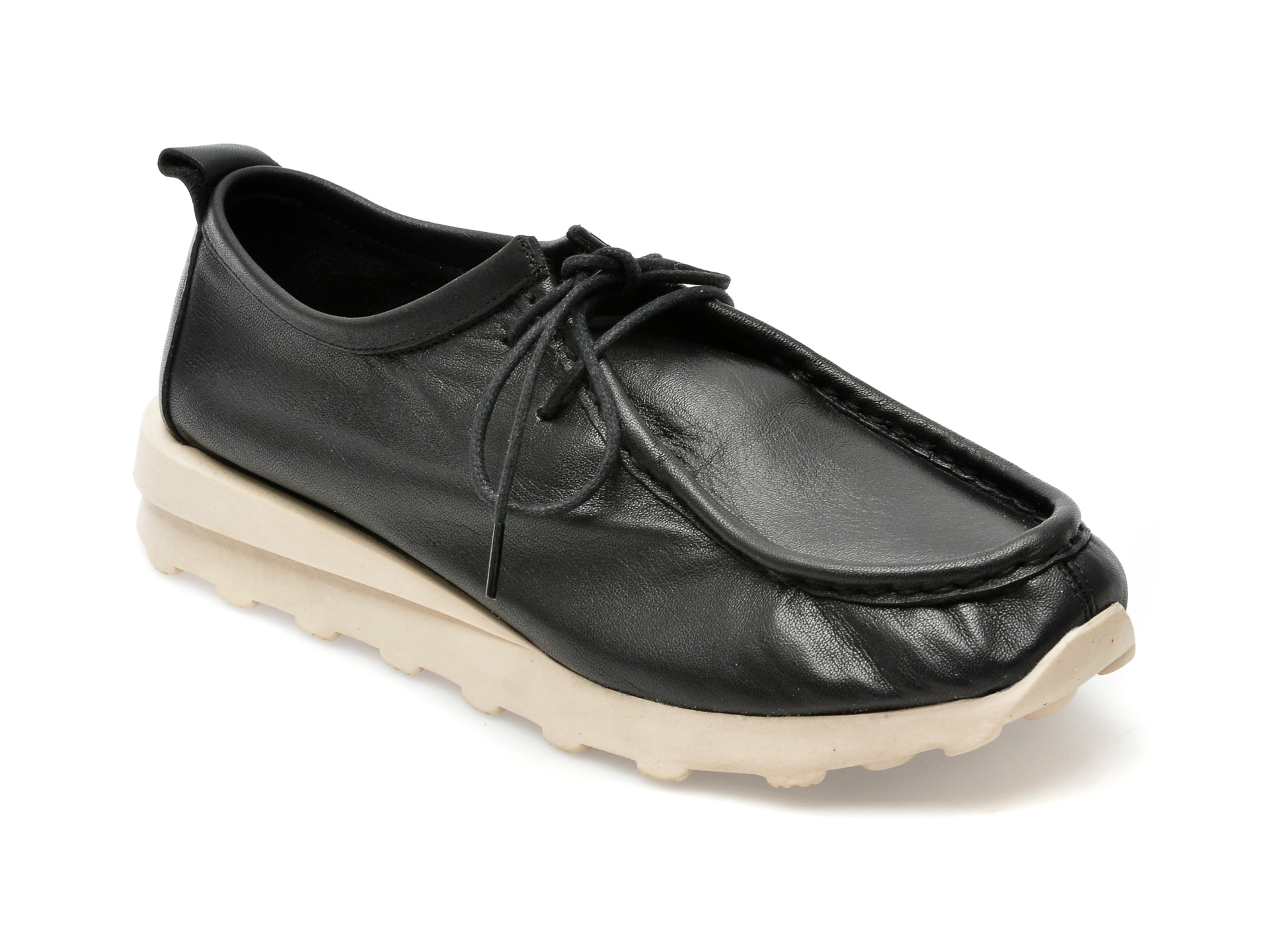 Pantofi GRYXX negri, 4751001, din piele naturala