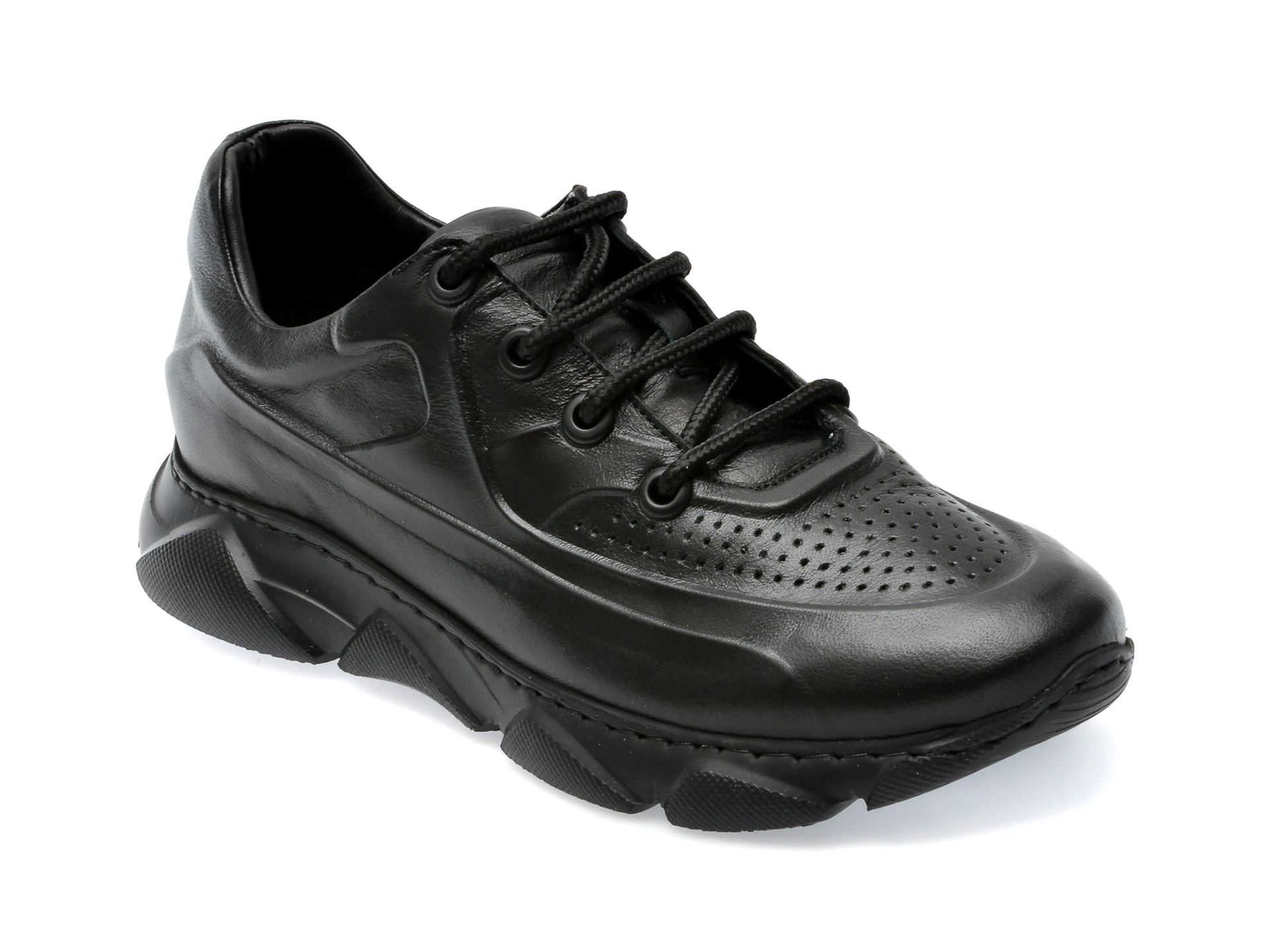 Pantofi GRYXX negri, 4921036, din piele naturala /barbati/pantofi imagine noua