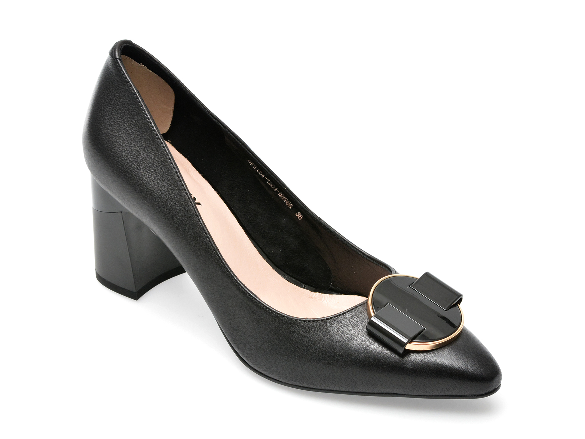 Pantofi GRYXX negri, 4F21130, din piele naturala /femei/pantofi imagine noua