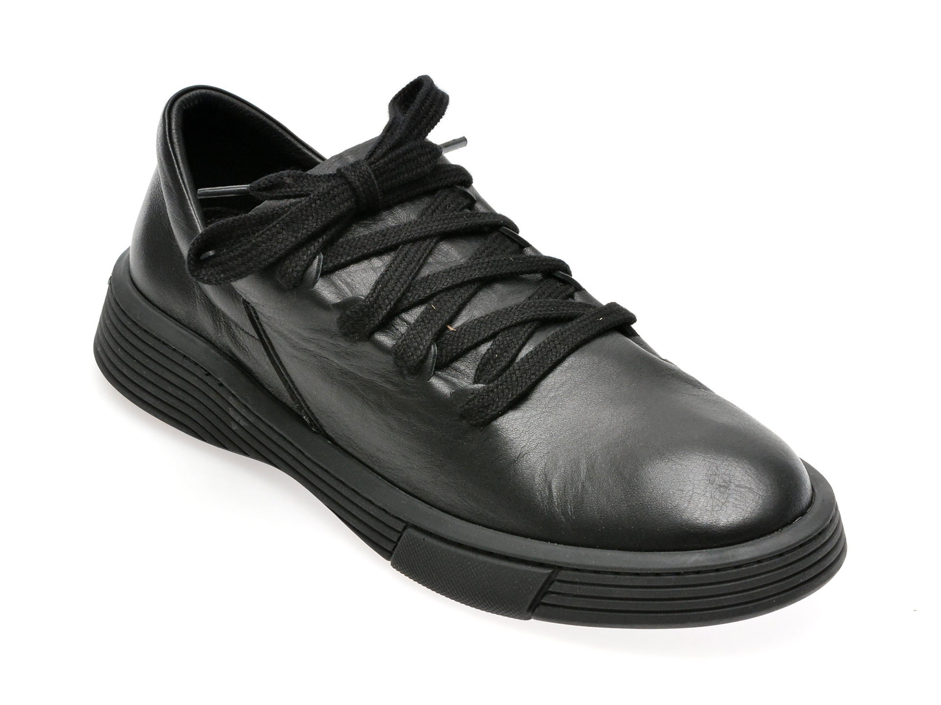 Pantofi GRYXX negri, 500952, din piele naturala