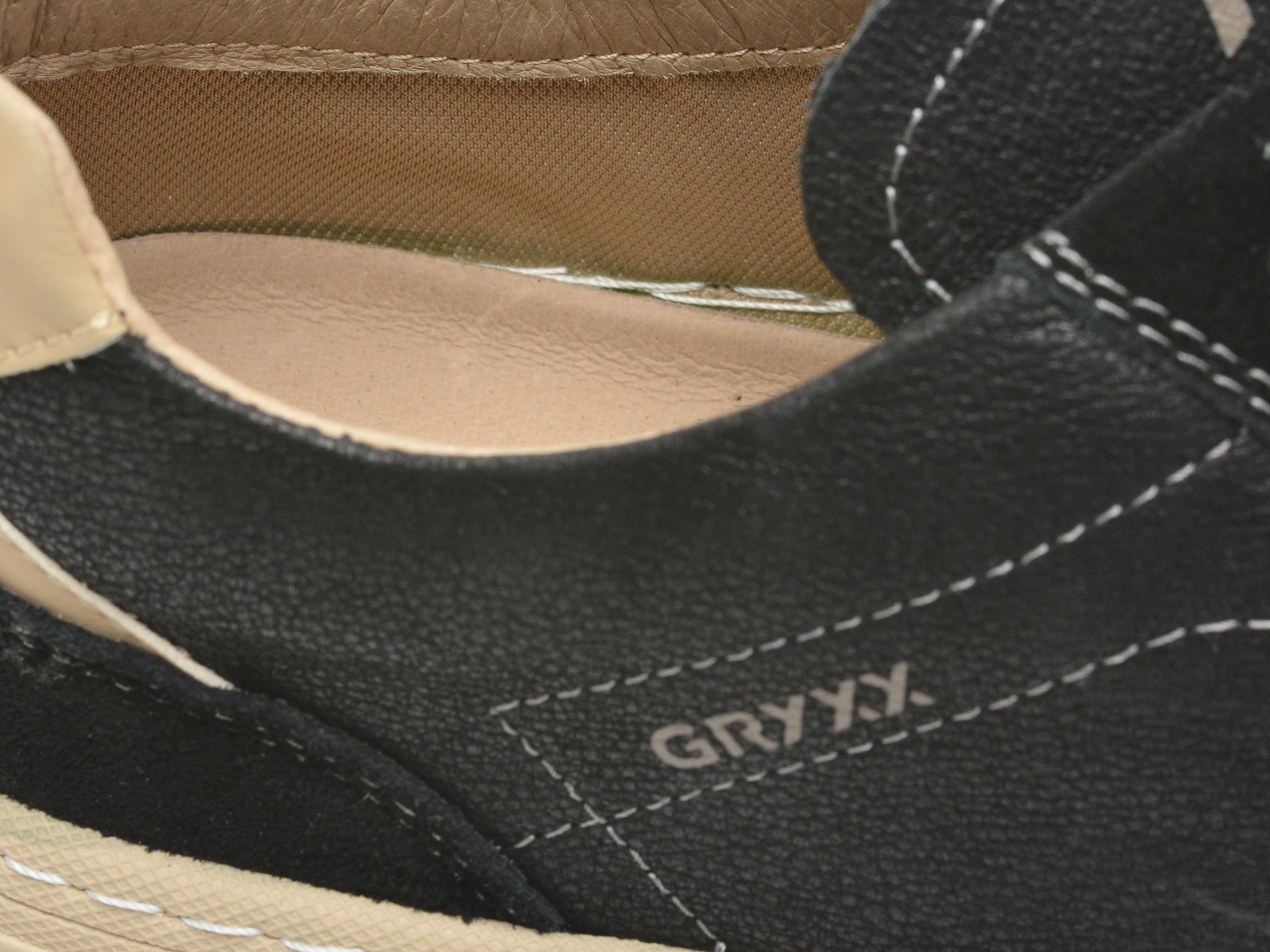 Poze Pantofi GRYXX negri, 52083, din piele naturala otter.ro
