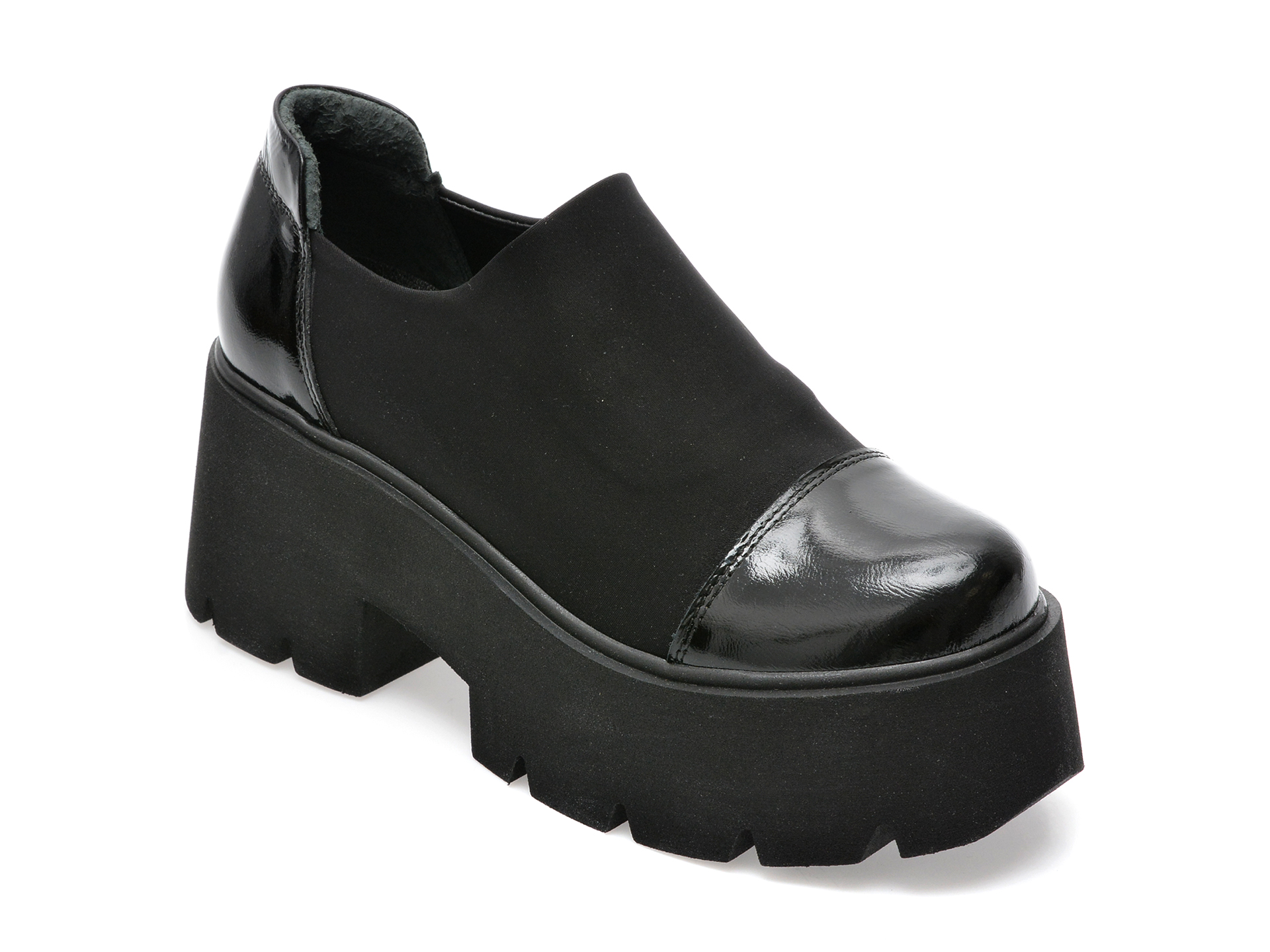 Pantofi GRYXX negri, 531205, din material textil femei 2023-03-21