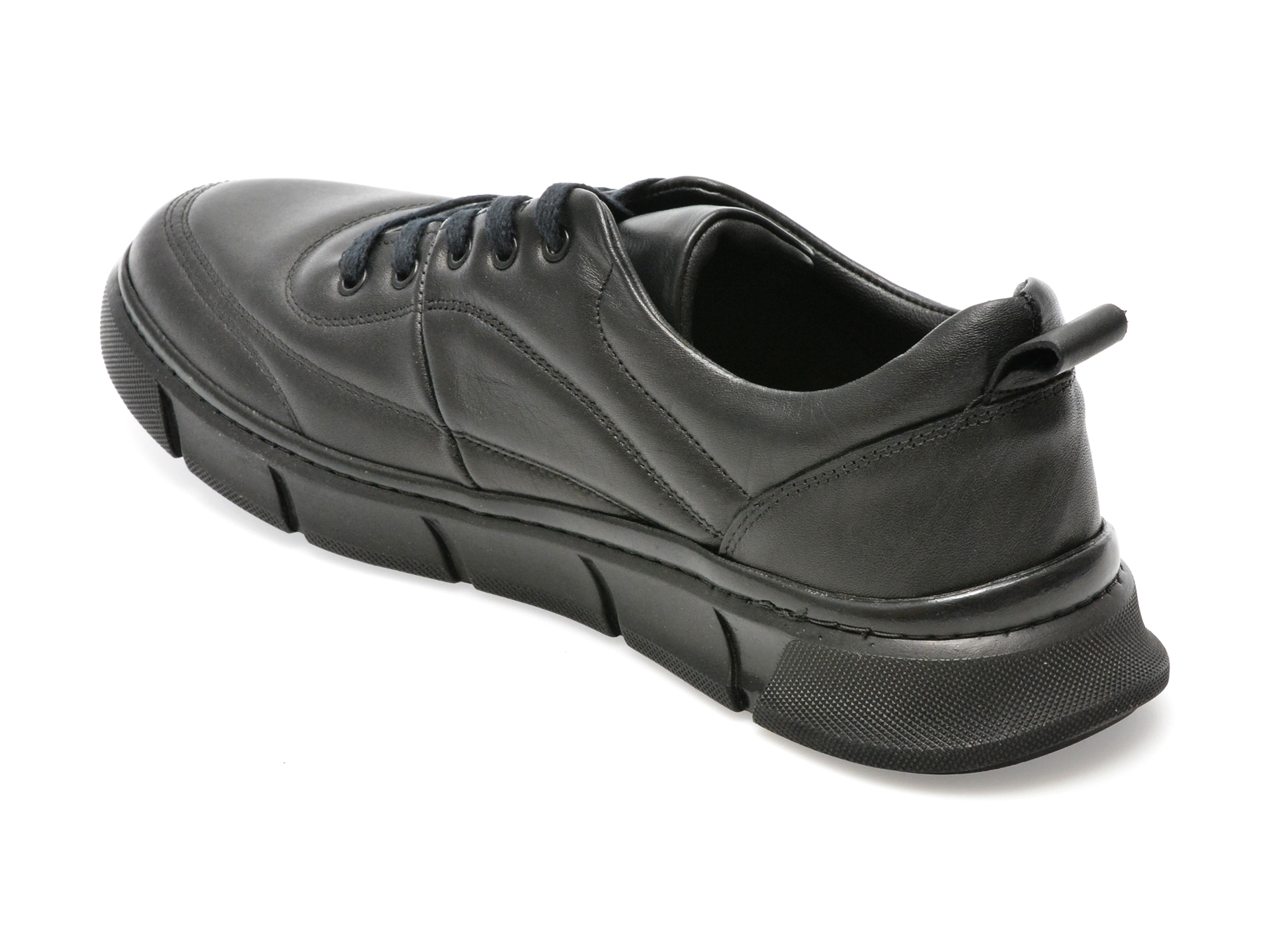 Poze Pantofi GRYXX negri, 55321, din piele naturala