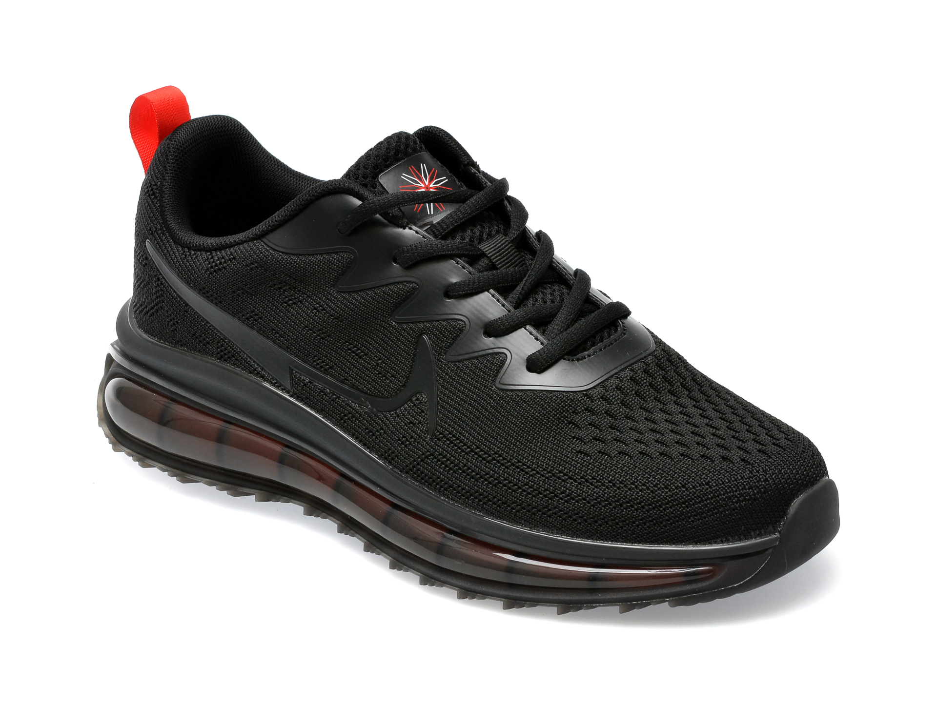 Pantofi GRYXX negri, 6606, din material textil /barbati/pantofi imagine noua