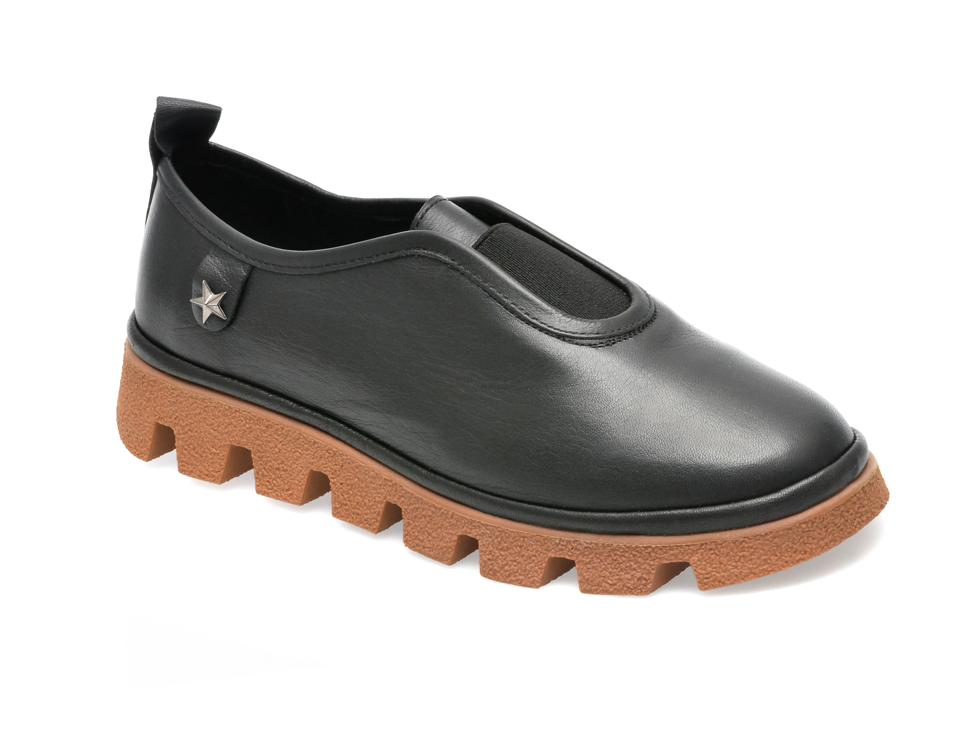Pantofi GRYXX negri, 92510009, din piele naturala /femei/pantofi imagine noua 2022