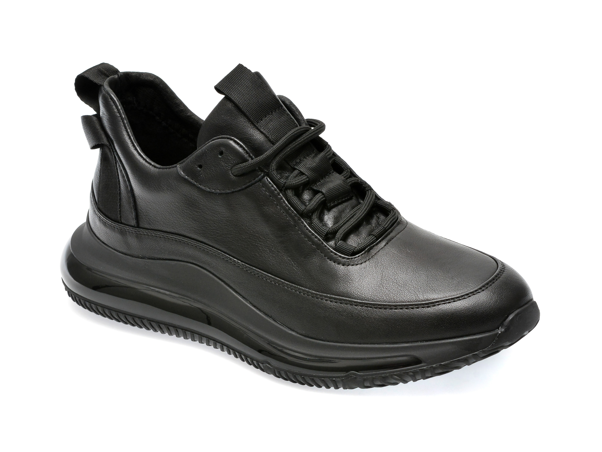 Pantofi GRYXX negri, E600002, din piele naturala /barbati/pantofi