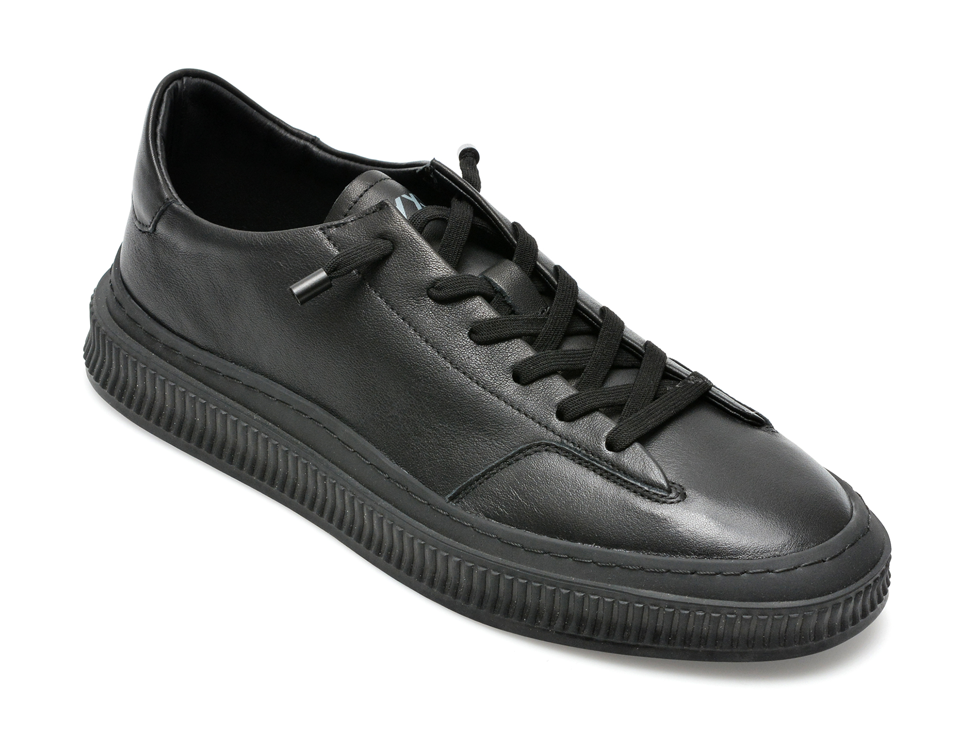 Pantofi GRYXX negri, F037, din piele naturala /barbati/pantofi imagine noua