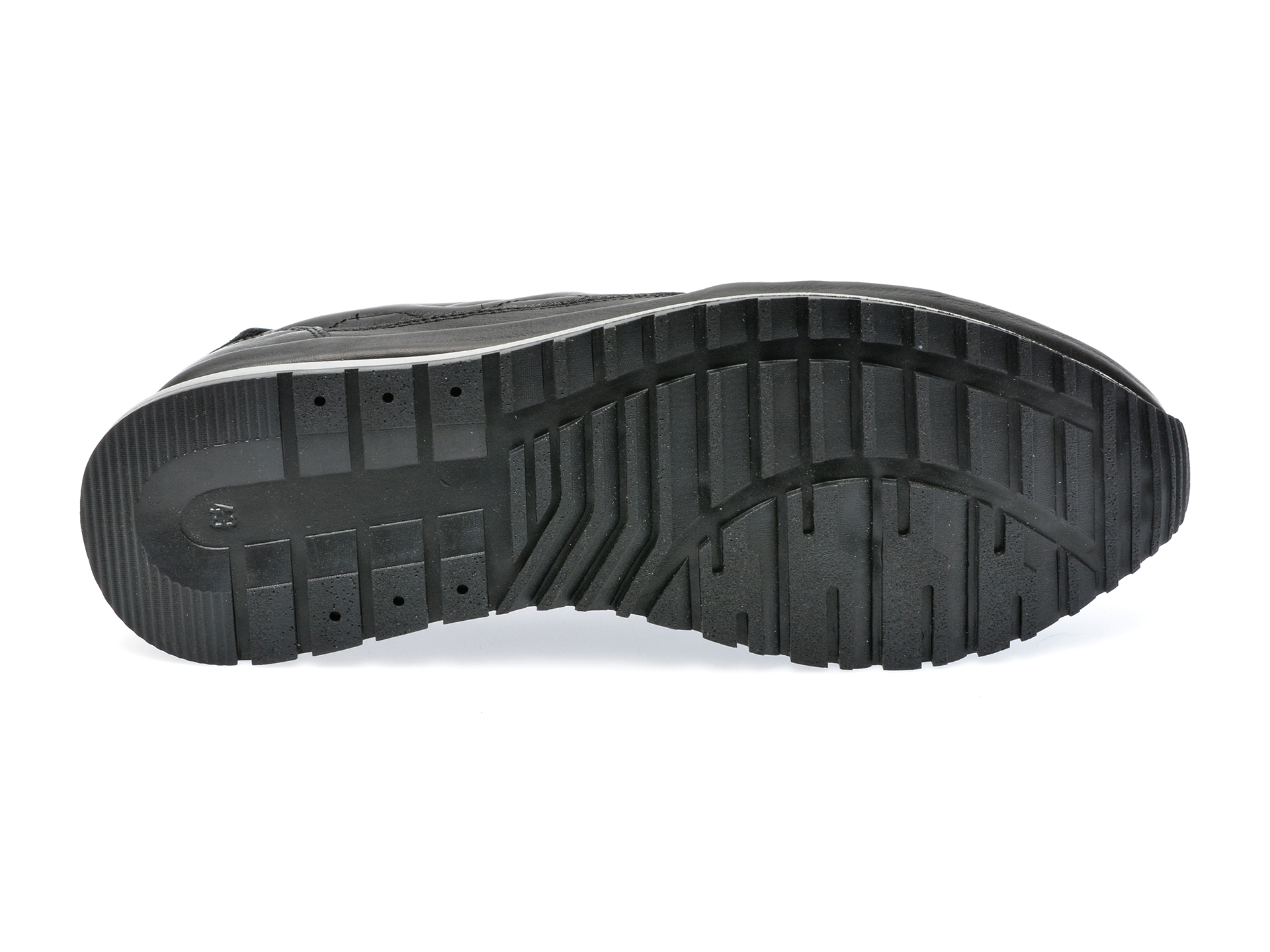 Pantofi GRYXX negri, M6823, din piele naturala