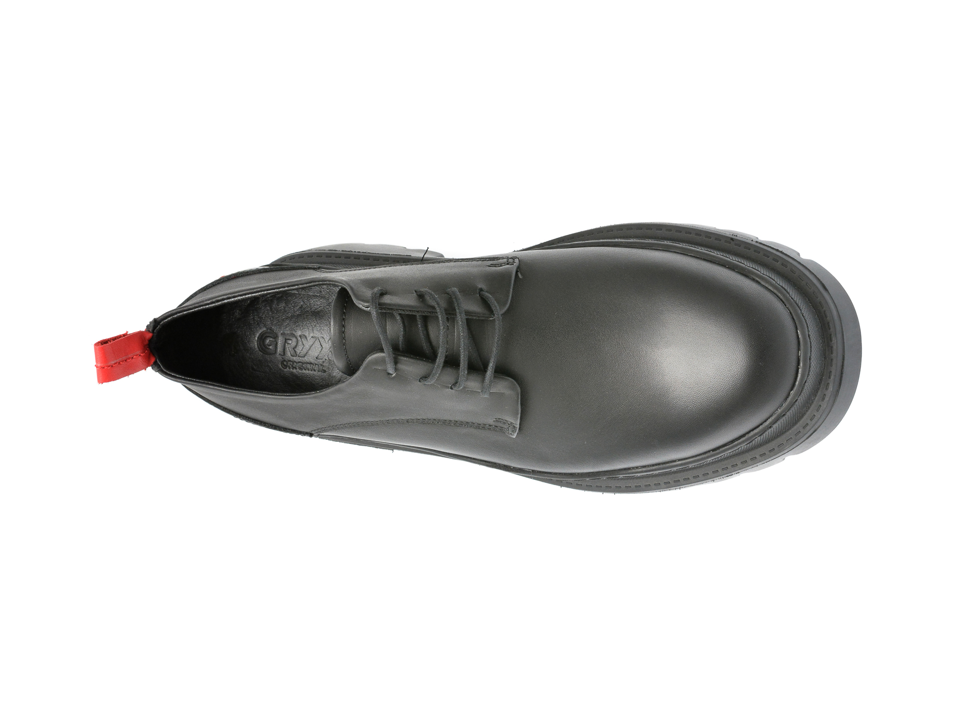Poze Pantofi GRYXX negri, M7008, din piele naturala
