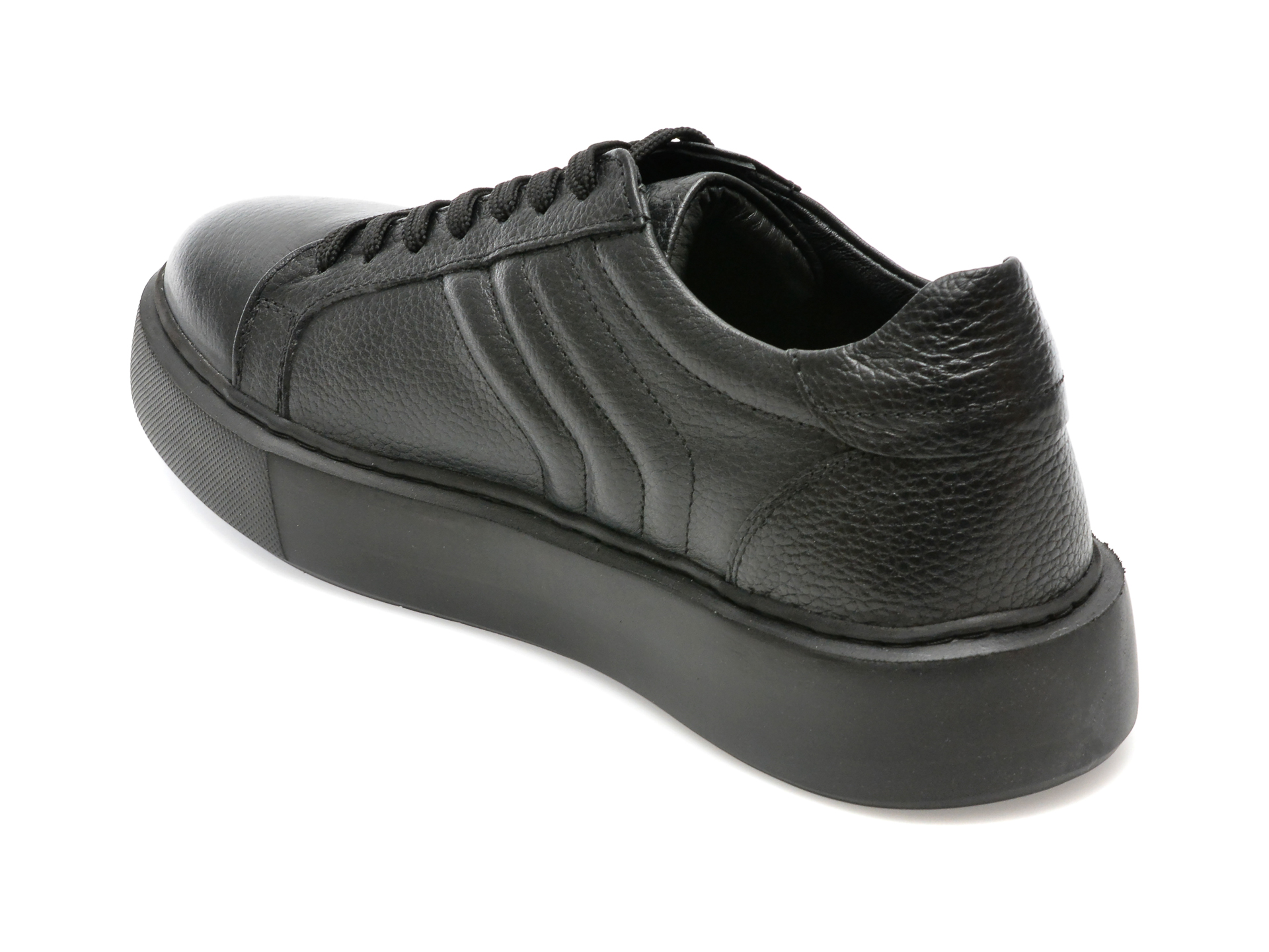 Poze Pantofi GRYXX negri, M8003, din piele naturala
