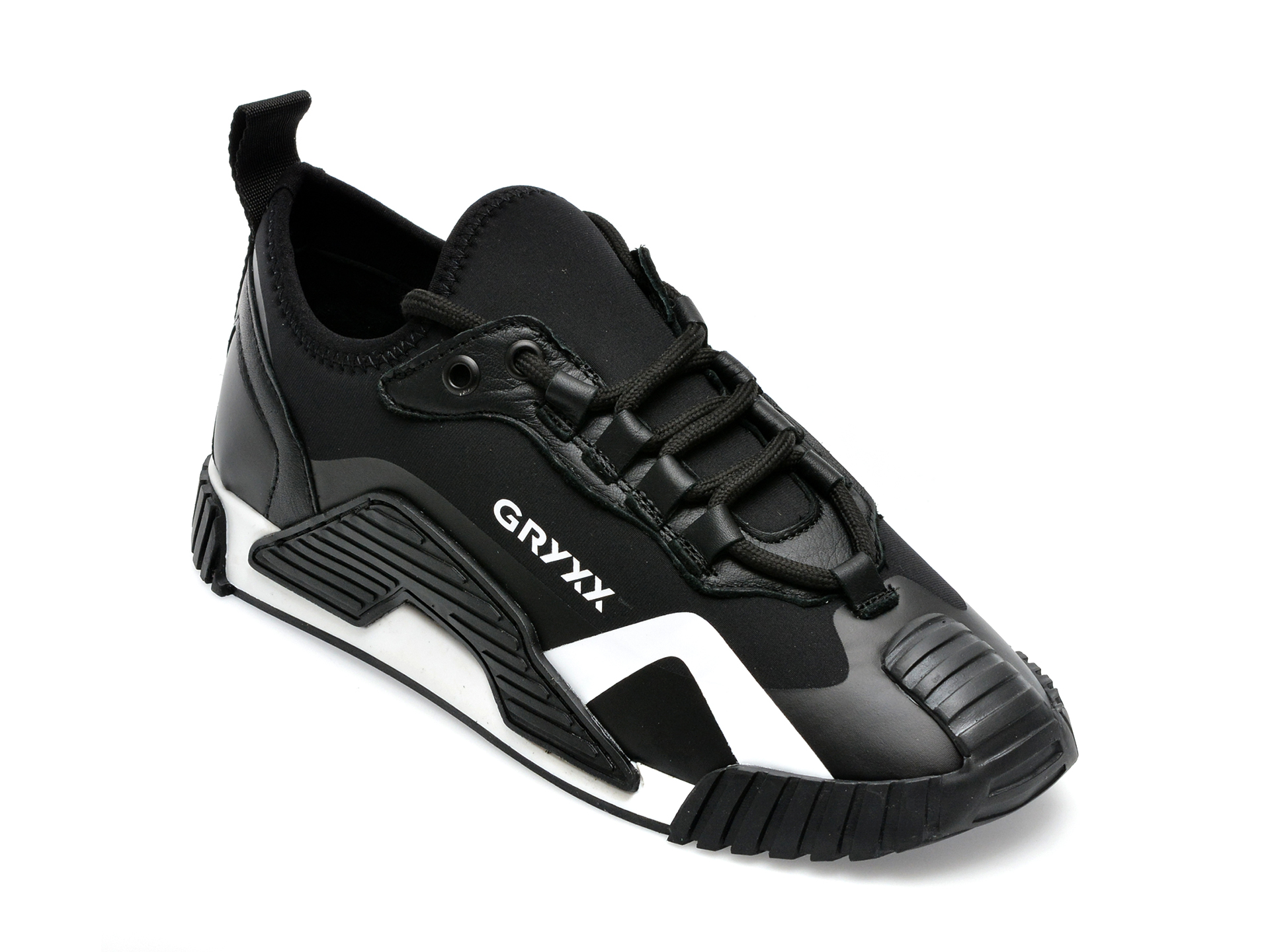 Pantofi GRYXX negri, MK11920, din material textil /femei/pantofi imagine super redus 2022