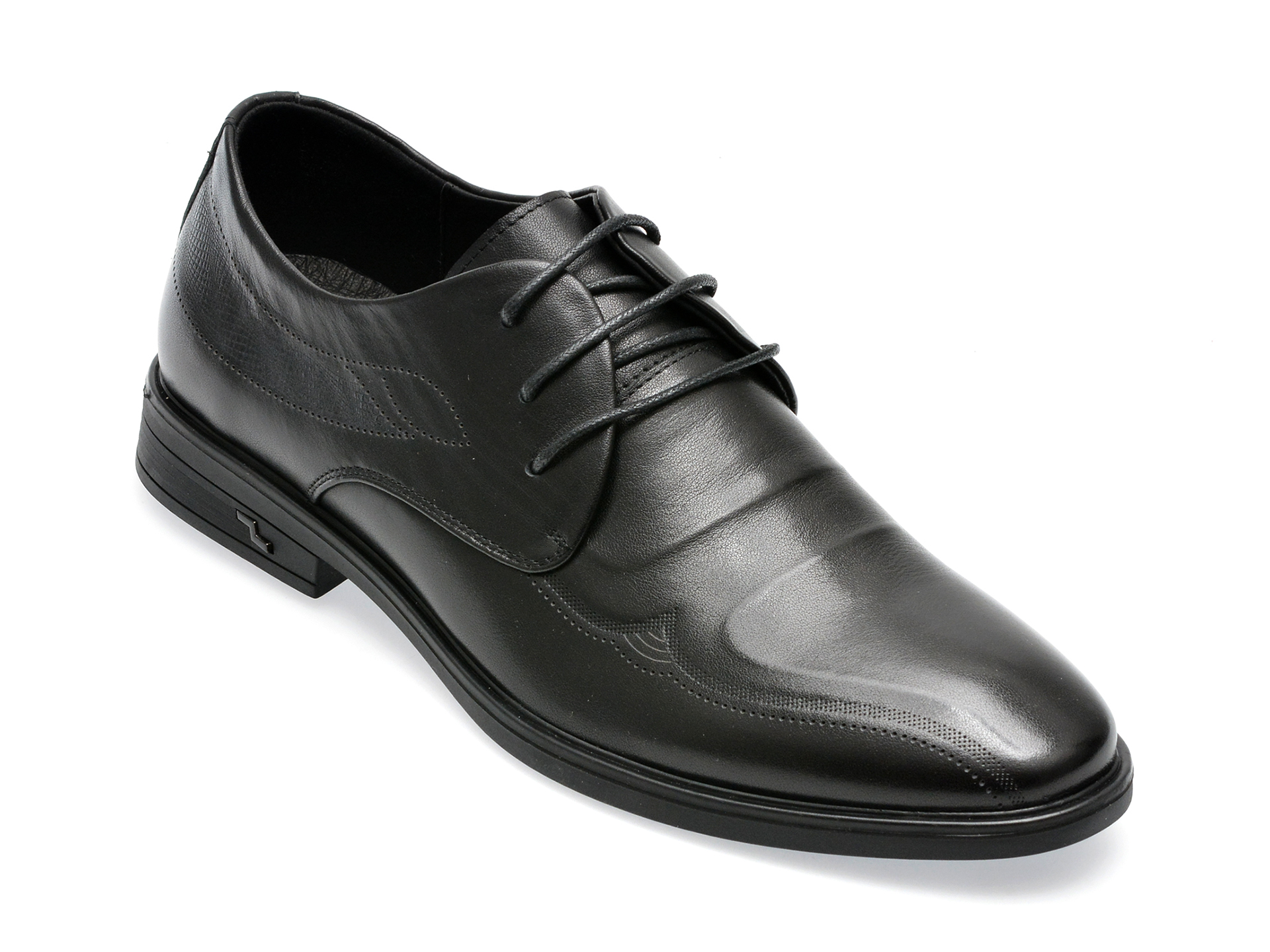 Pantofi GRYXX negri, RE20032, din piele naturala /barbati/pantofi imagine noua