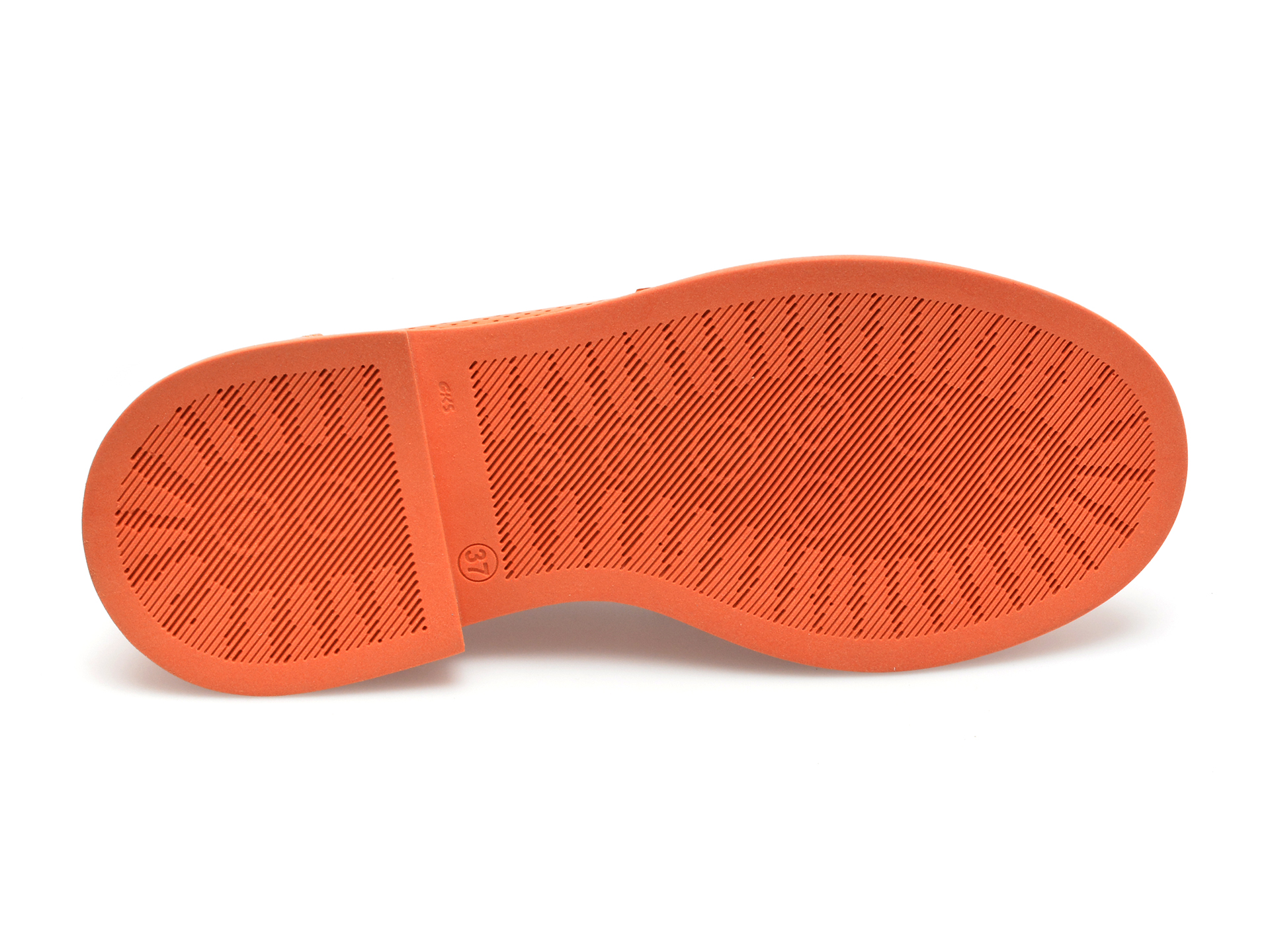 Pantofi GRYXX portocalii, 295519, din piele naturala
