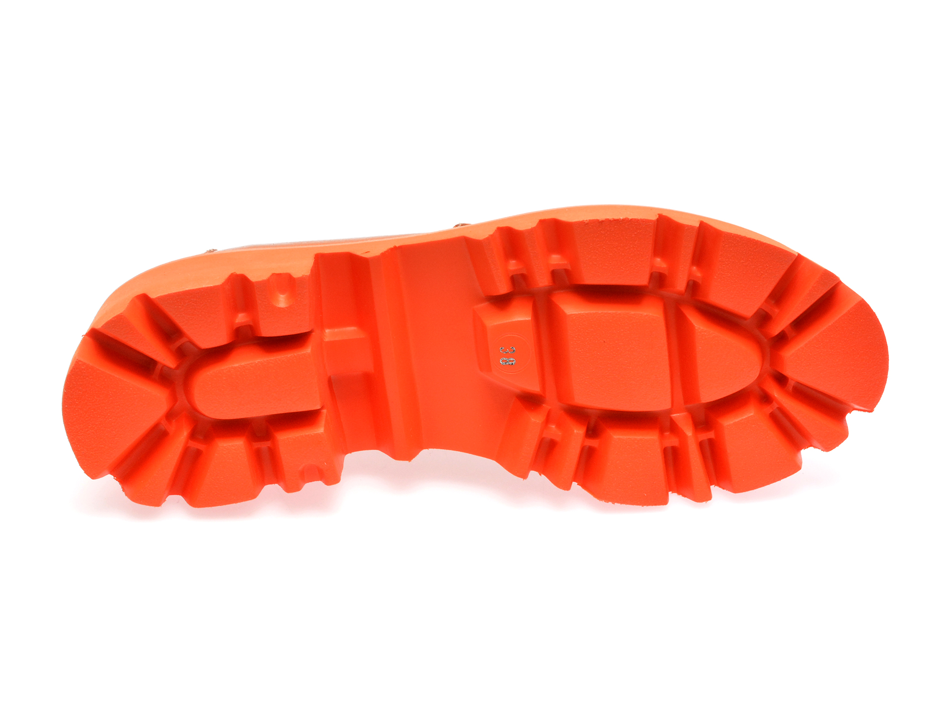 Pantofi GRYXX portocalii, 4380919, din piele naturala