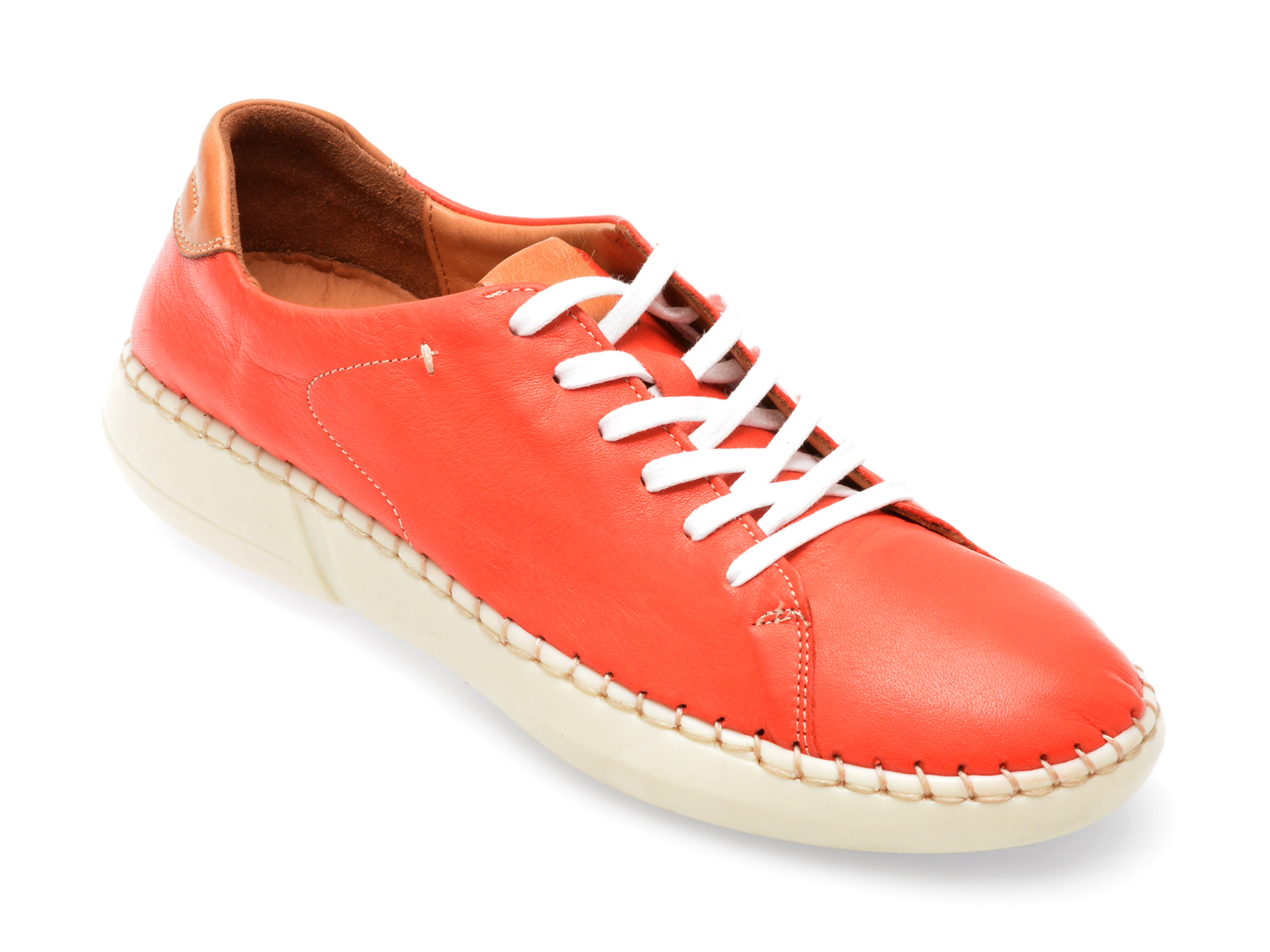 Pantofi GRYXX portocalii, V10035, din piele naturala Femei 2023-05-28