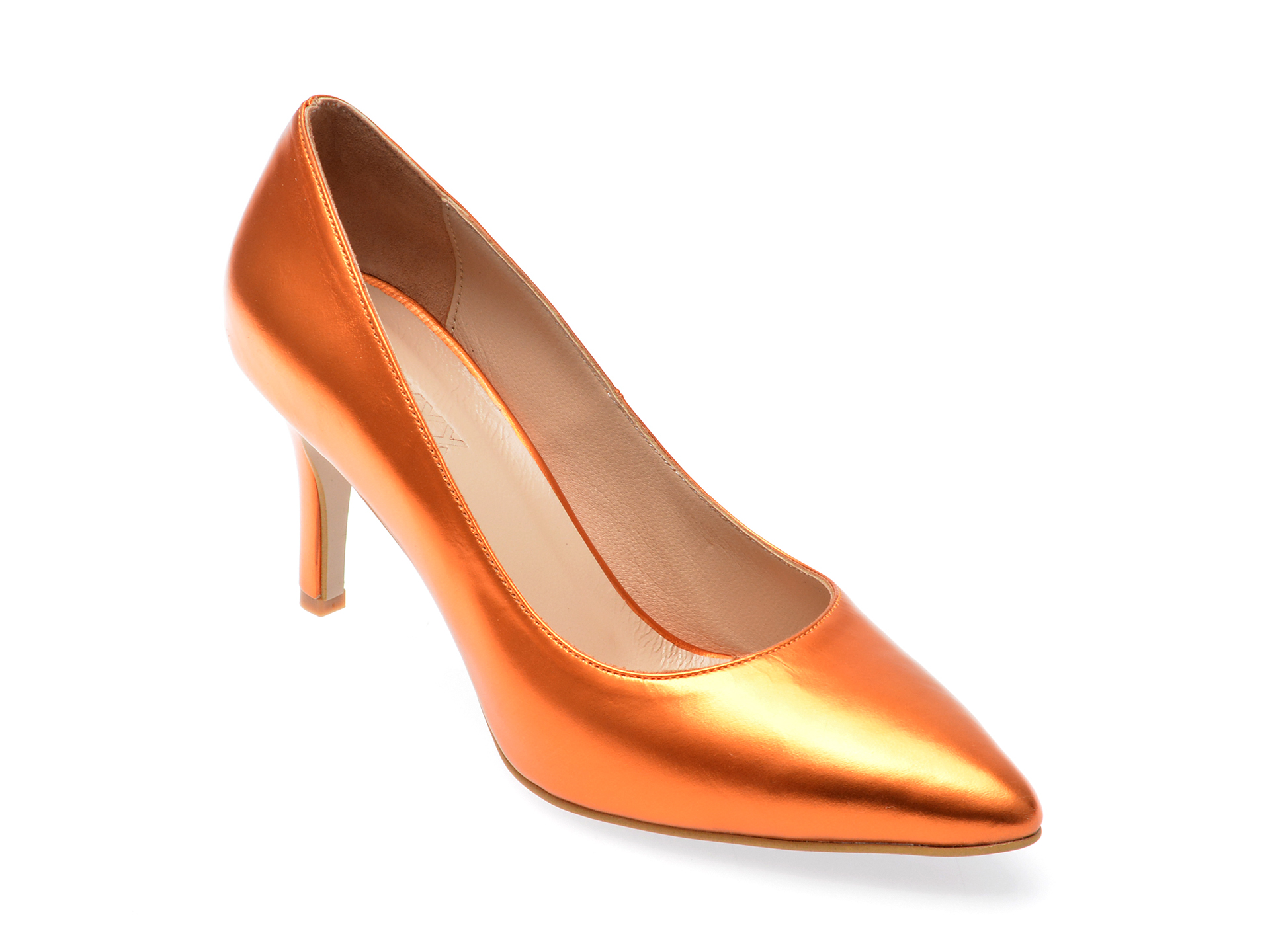 Pantofi GRYXX portocaliu, 113, din piele naturala