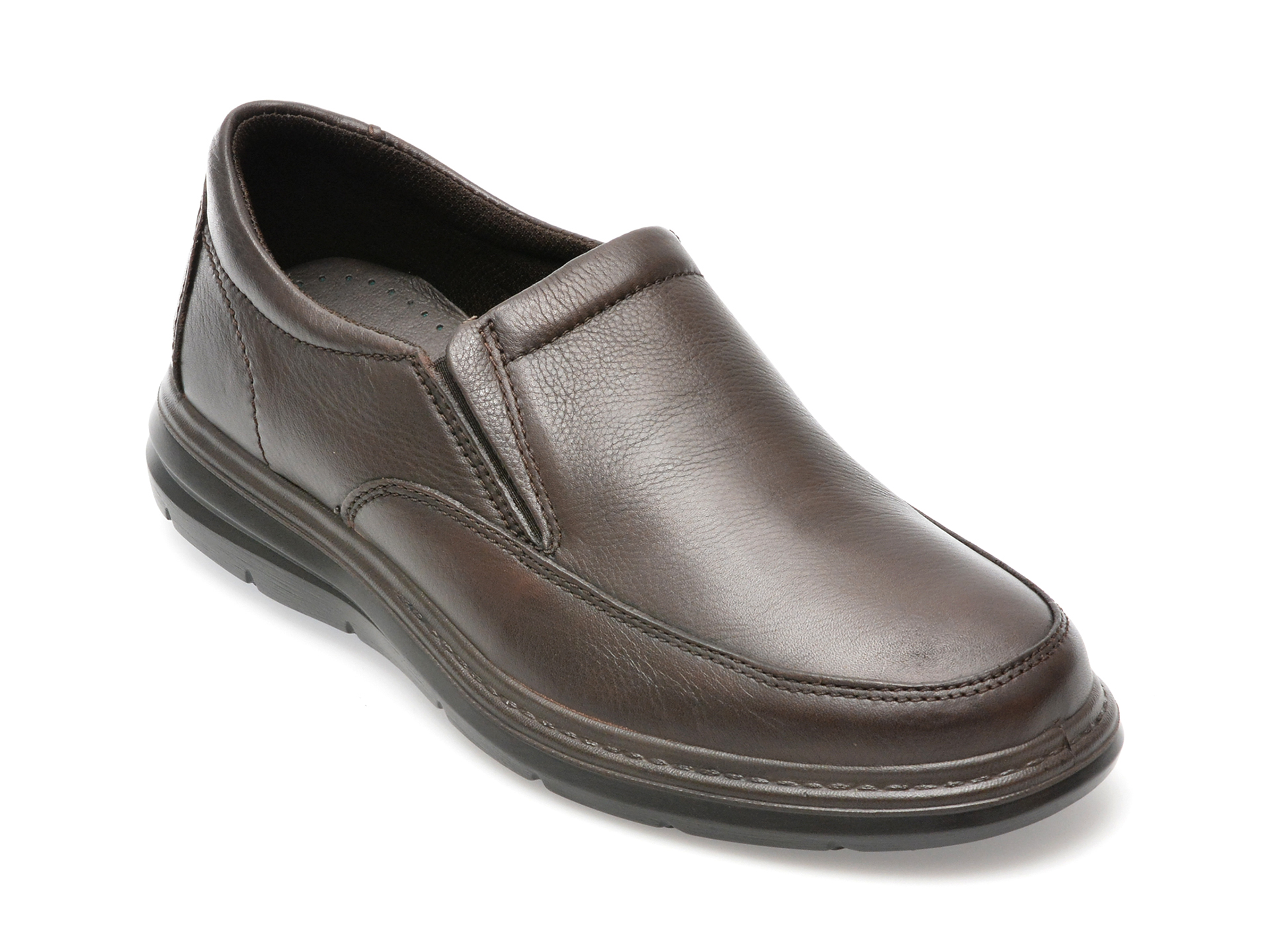 Pantofi IMAC maro, 451221, din piele naturala