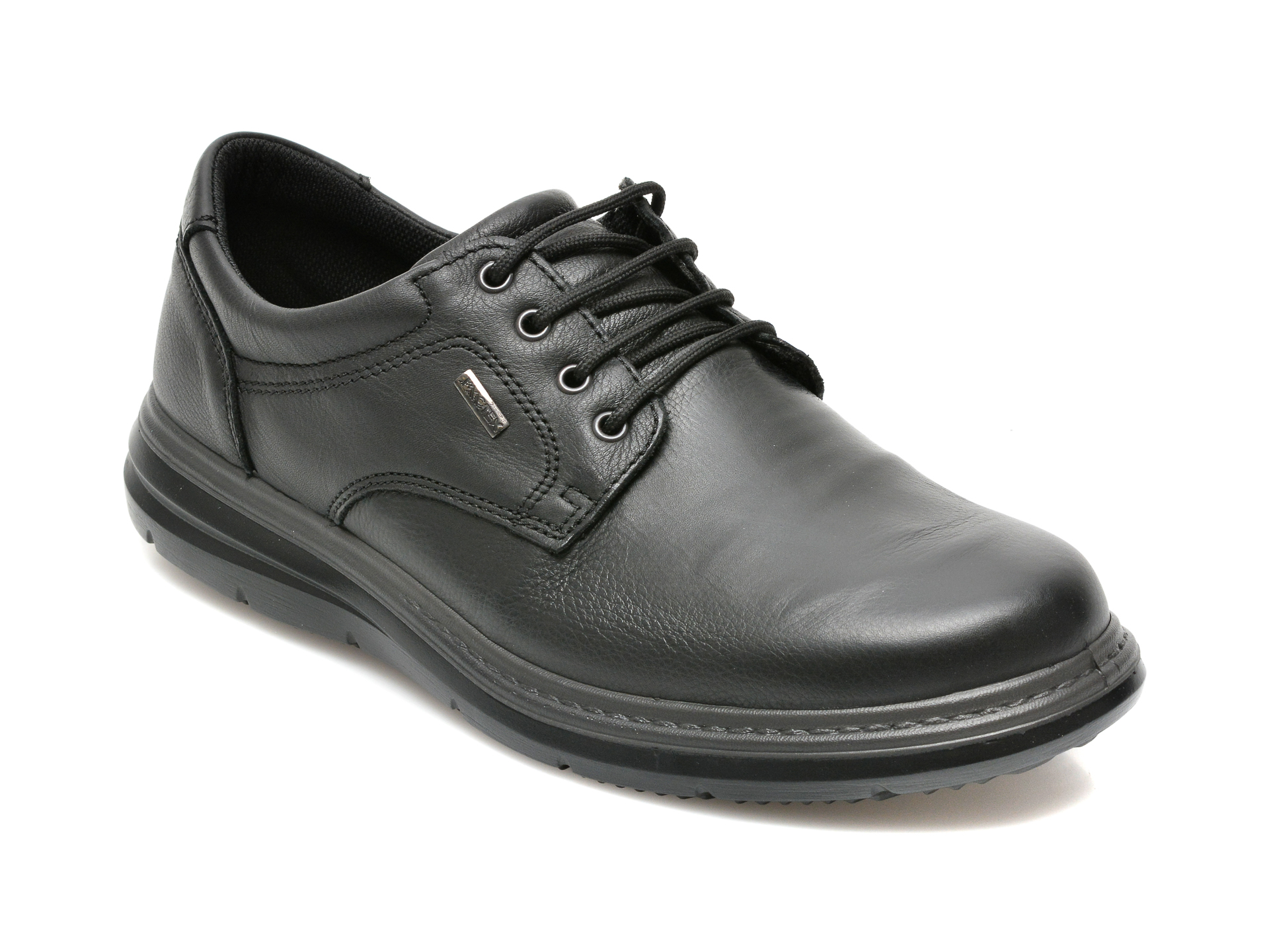 Pantofi IMAC negri, 801509, din piele naturala Imac imagine noua