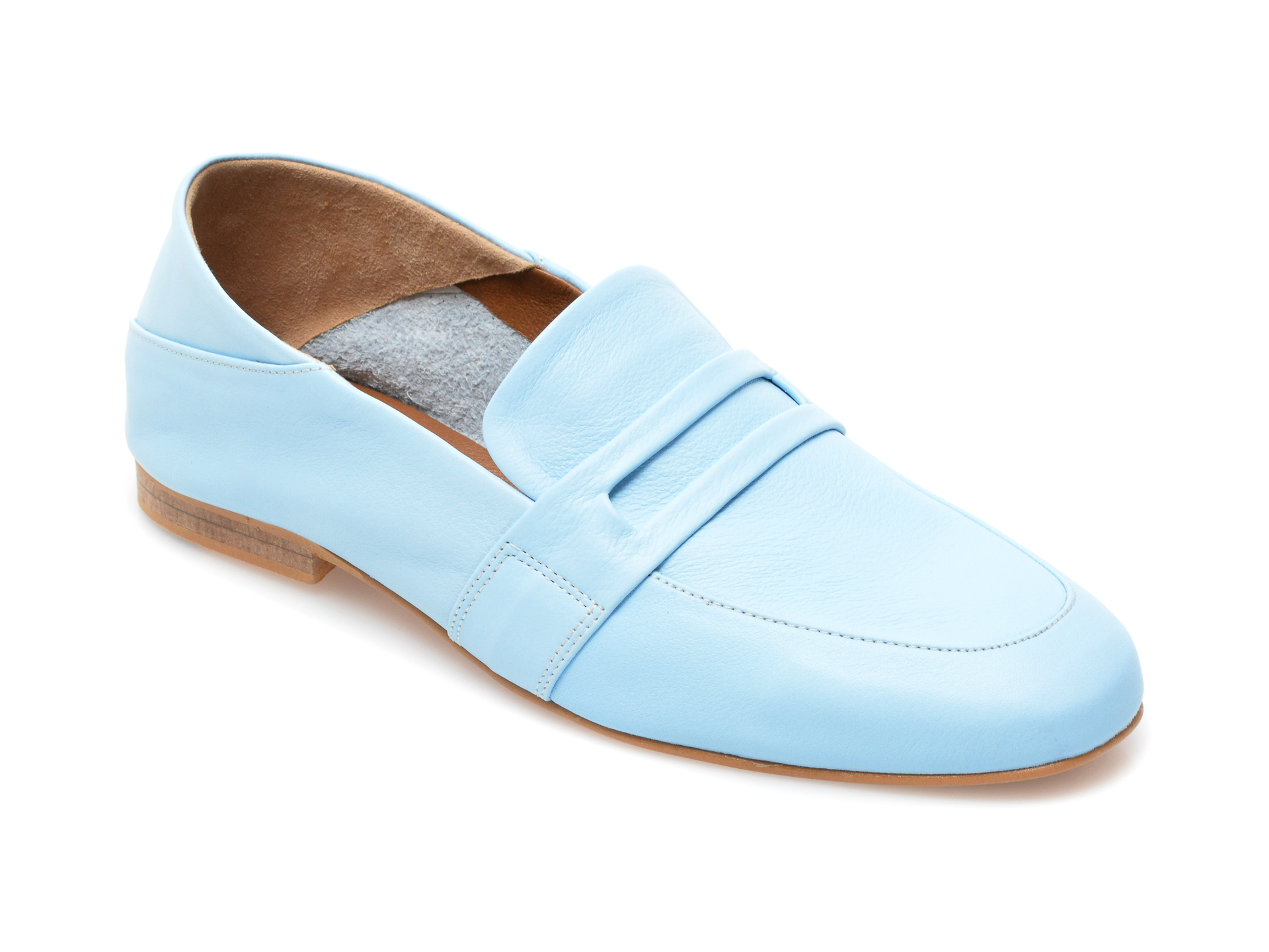 Pantofi IMAGE albastri, 7012200, din piele naturala imagine Black Friday 2021