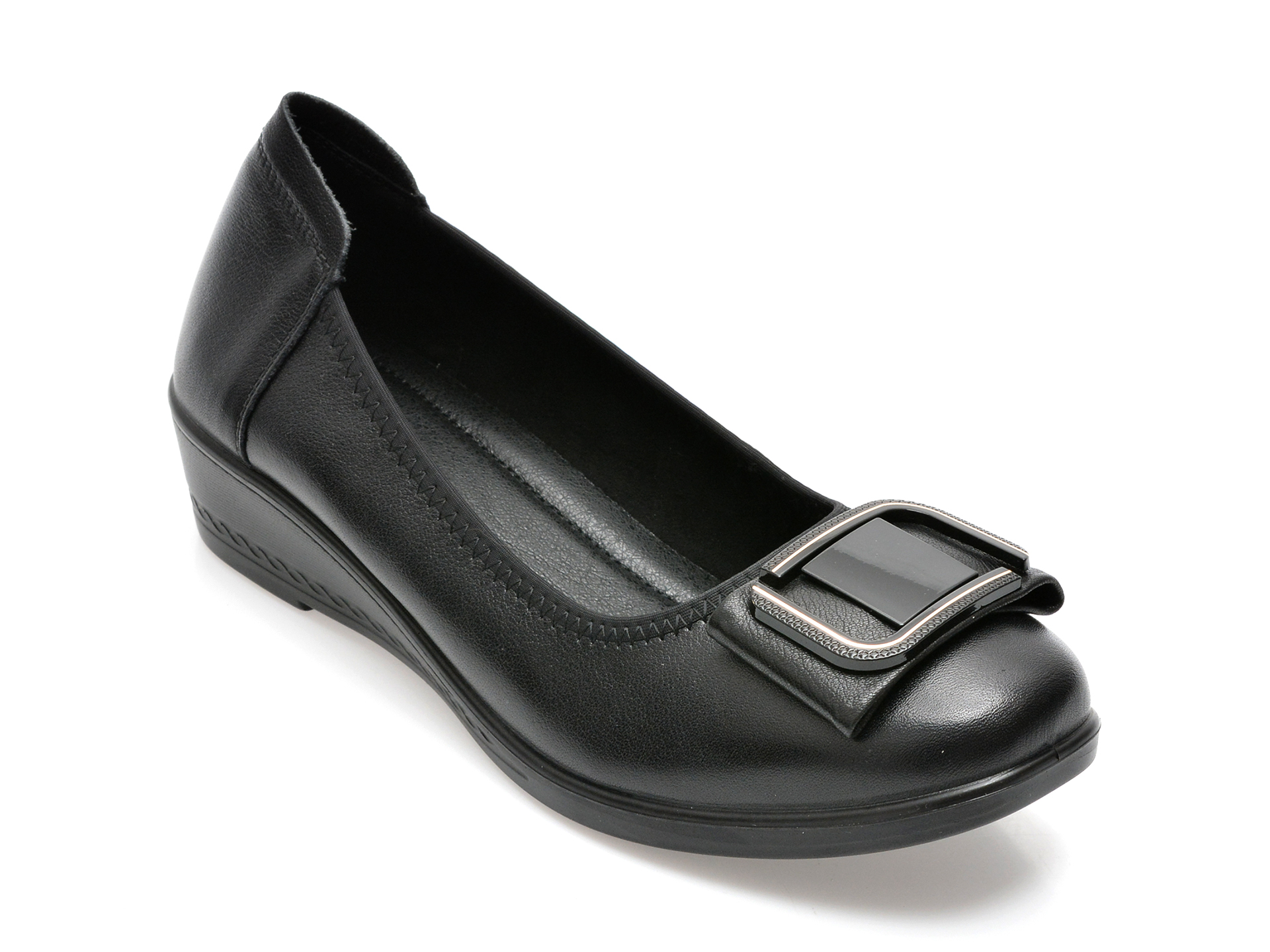 Pantofi IMAGE negri, 1202, din piele naturala femei 2023-02-03