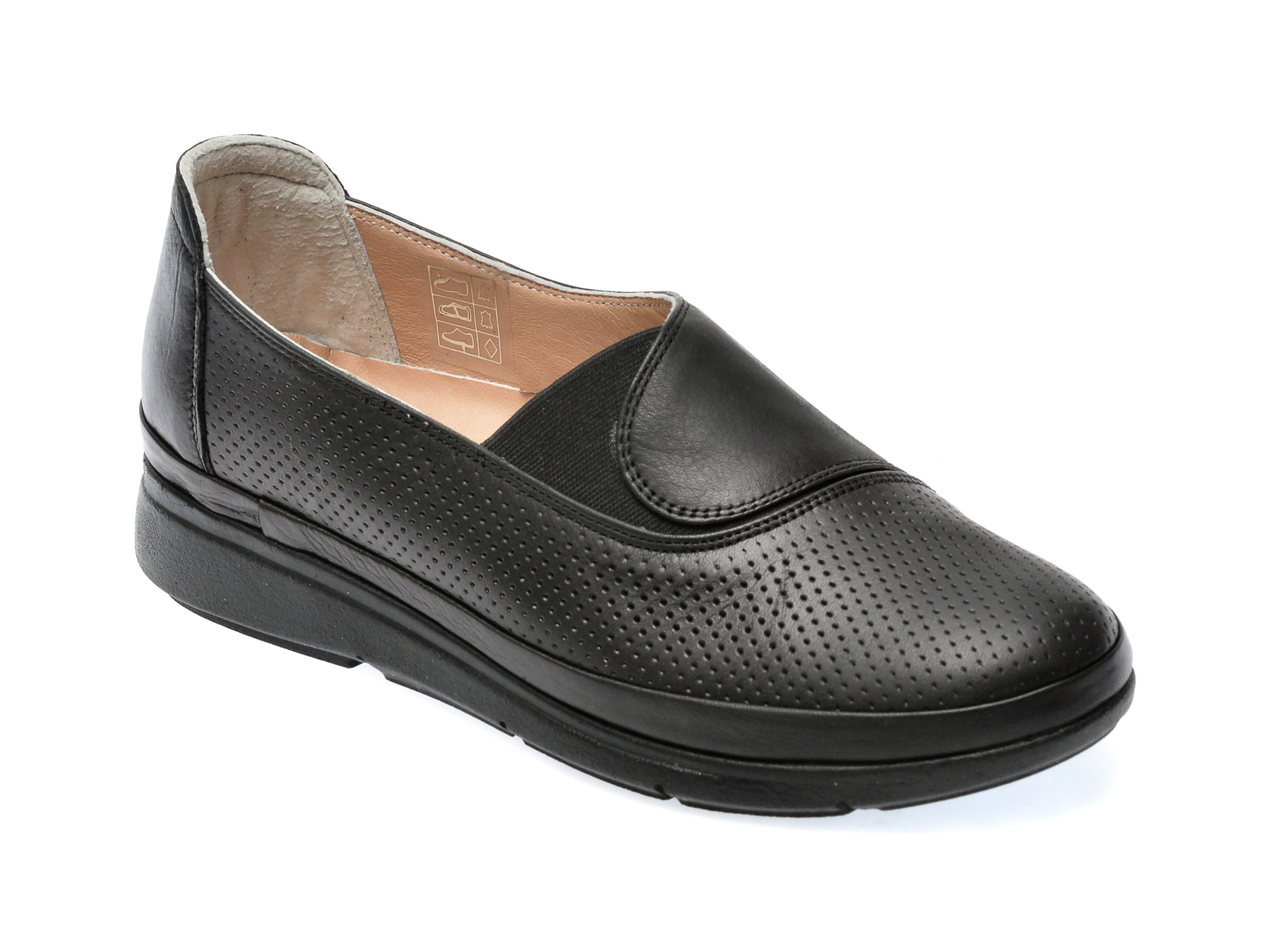 Pantofi IMAGE negri, 45051, din piele naturala Femei 2023-05-28