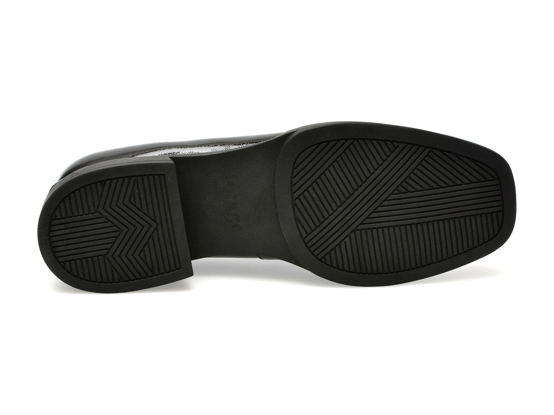 Pantofi IMAGE negri, 4F3022, din piele naturala lacuita