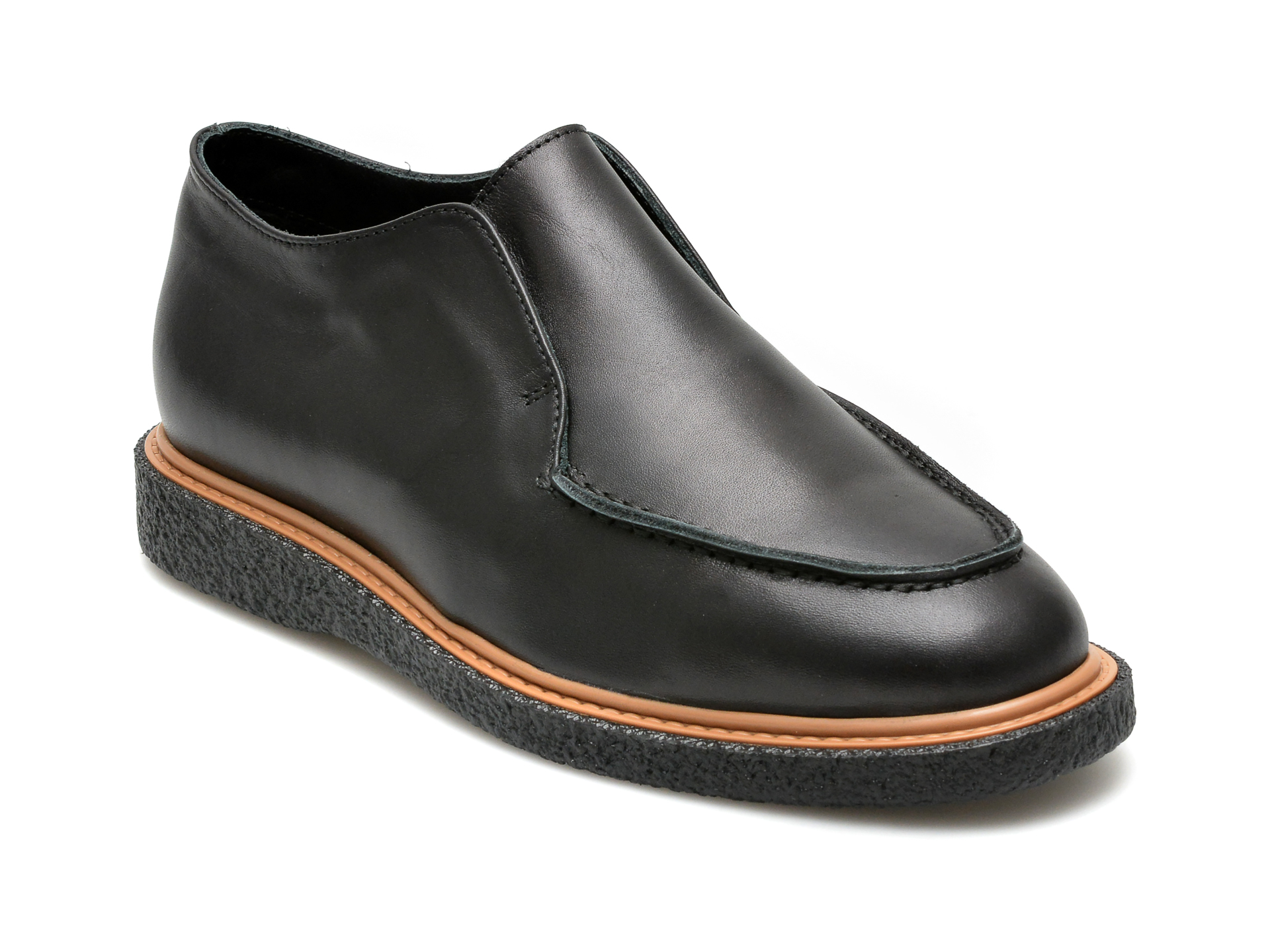 Pantofi IMAGE negri, 893213, din piele naturala /femei/pantofi imagine noua 2022