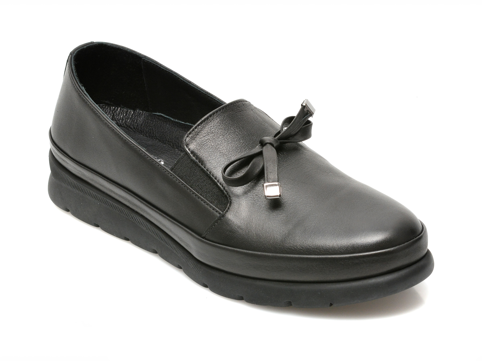 Pantofi IMAGE negri, 986154, din piele naturala Image