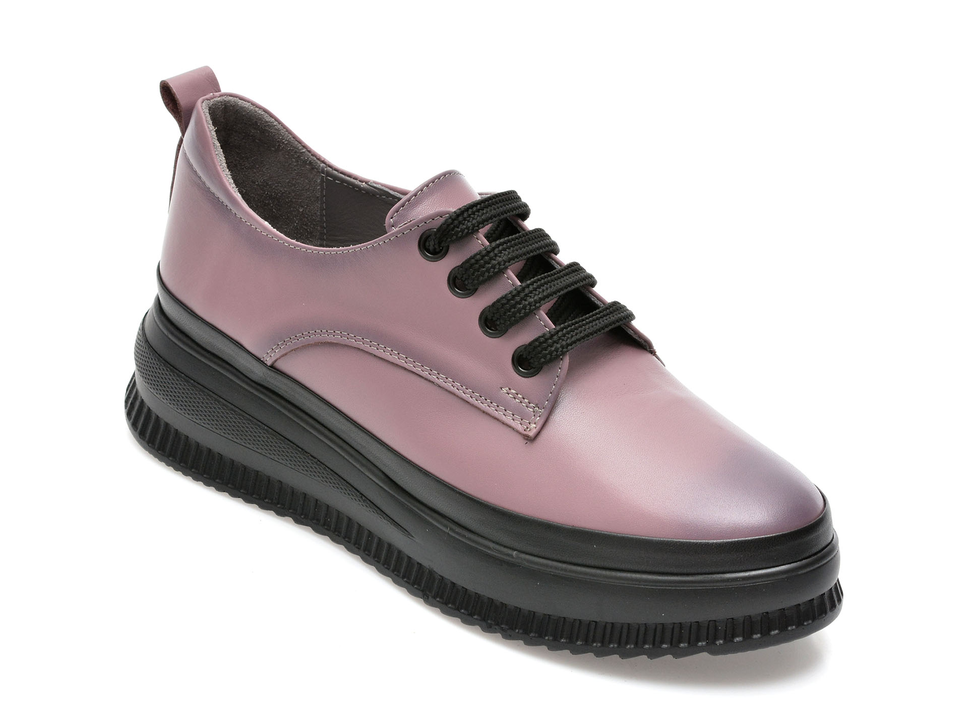 Pantofi IMAGE roz, 314587, din piele naturala femei 2023-02-03